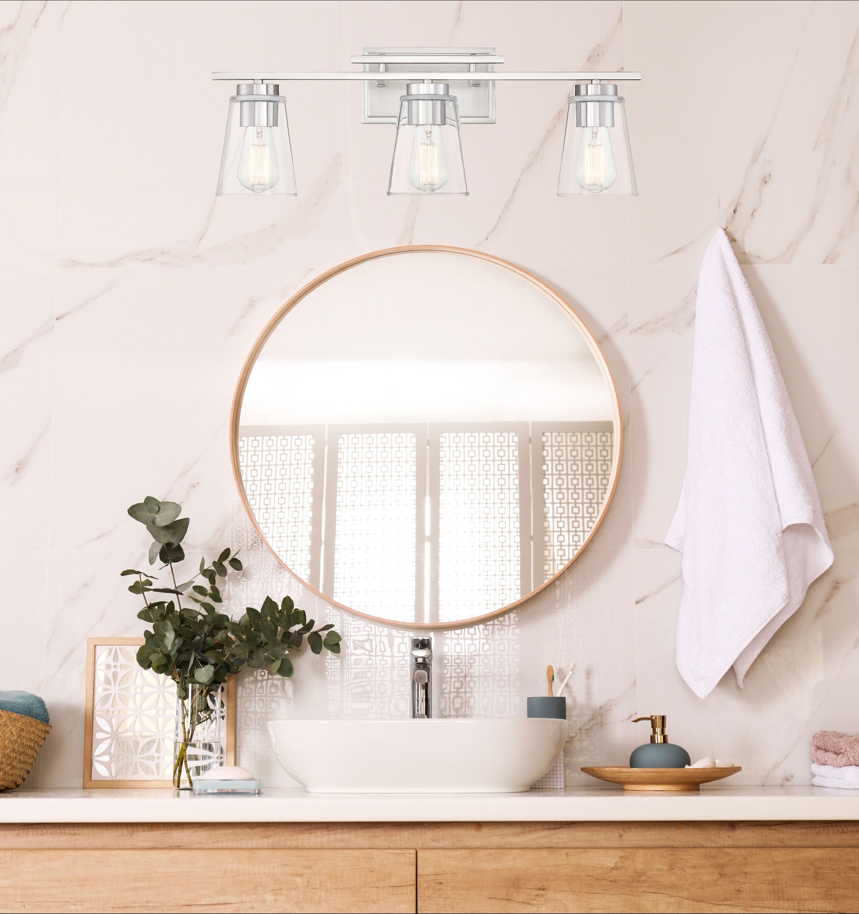 Three Posts™ Averi 3-Light Dimmable Vanity Light & Reviews | Wayfair