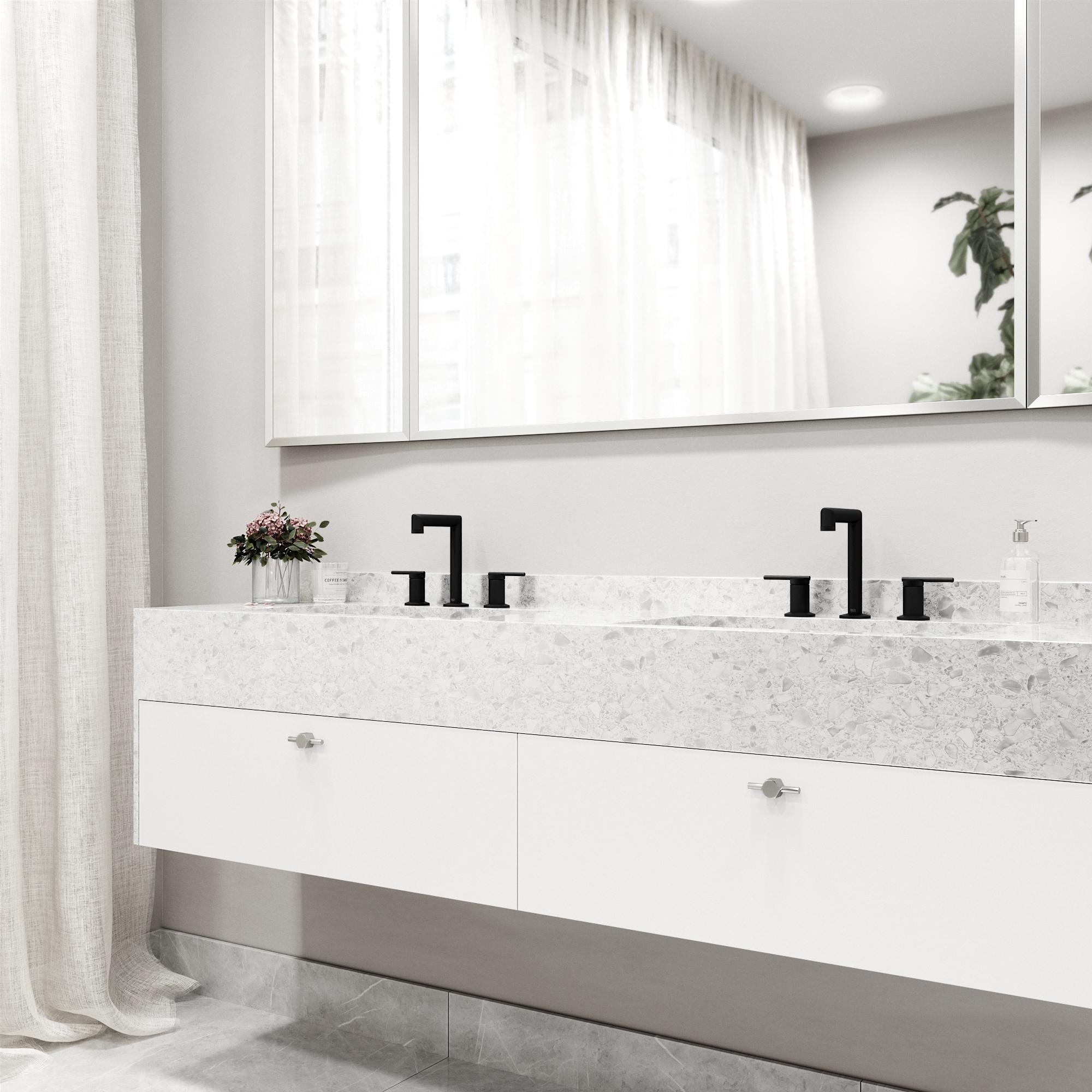 Sterling 7" H Two Handle Widespread Bathroom Faucet
