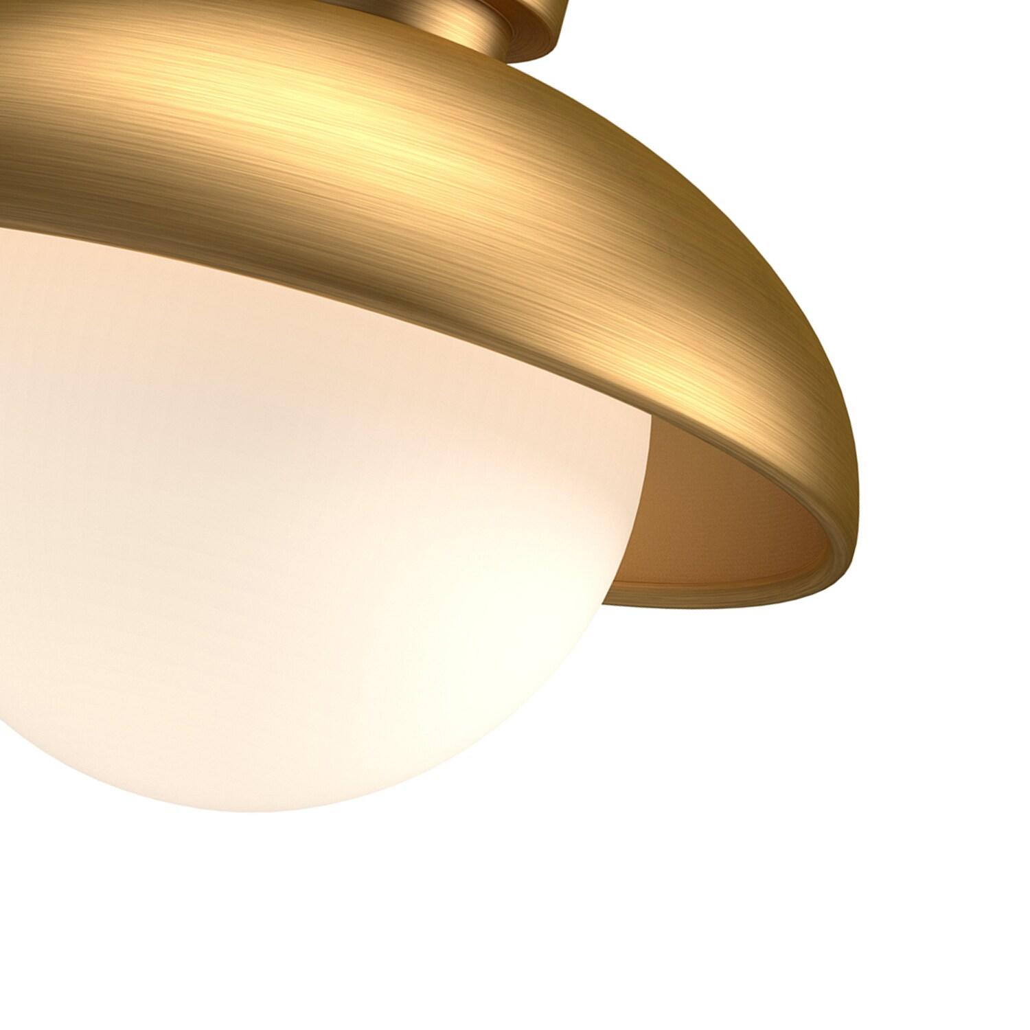 Alessia Glass Flush Mount