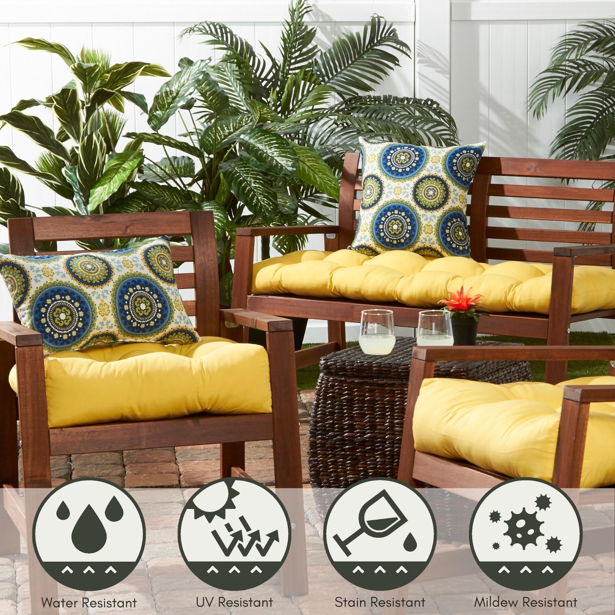 Indoor/Outdoor Reversible Throw Pillow