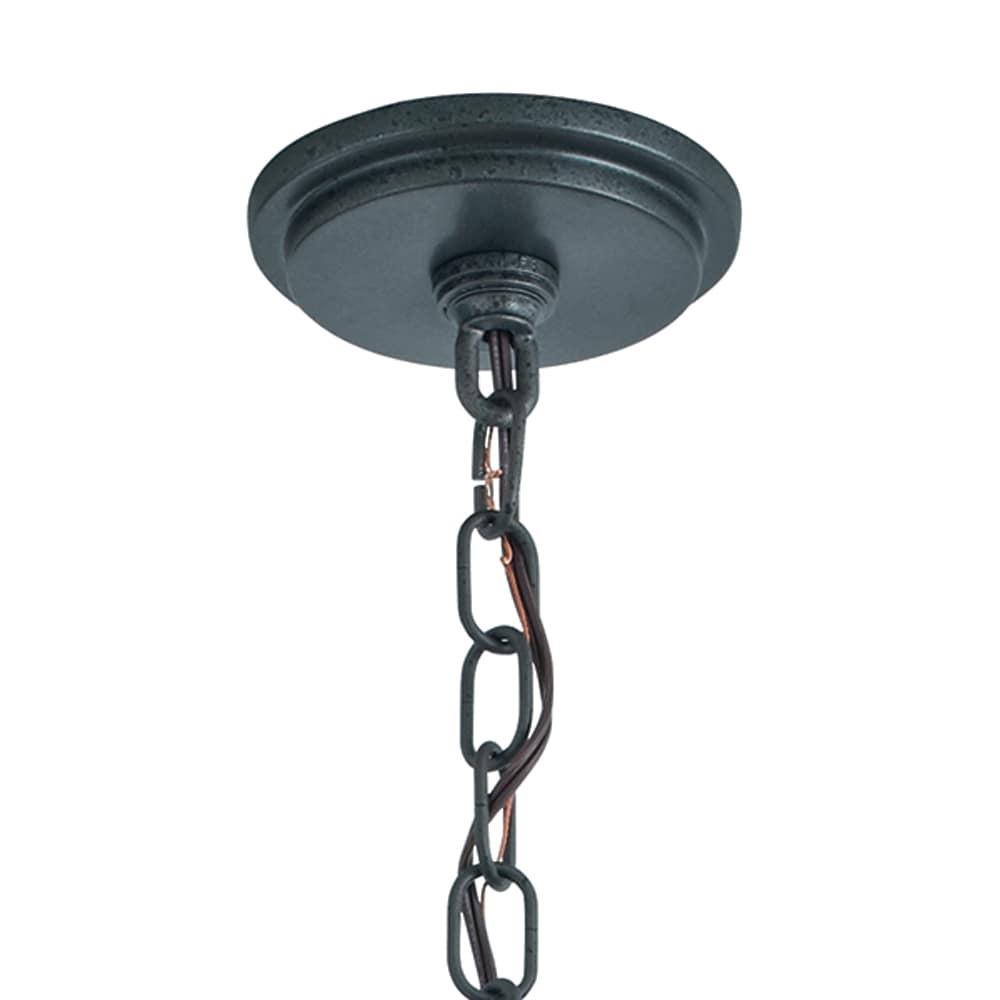 Kichler Lighting Evan 6 - Light Chandelier in  Distressed Antique Gray