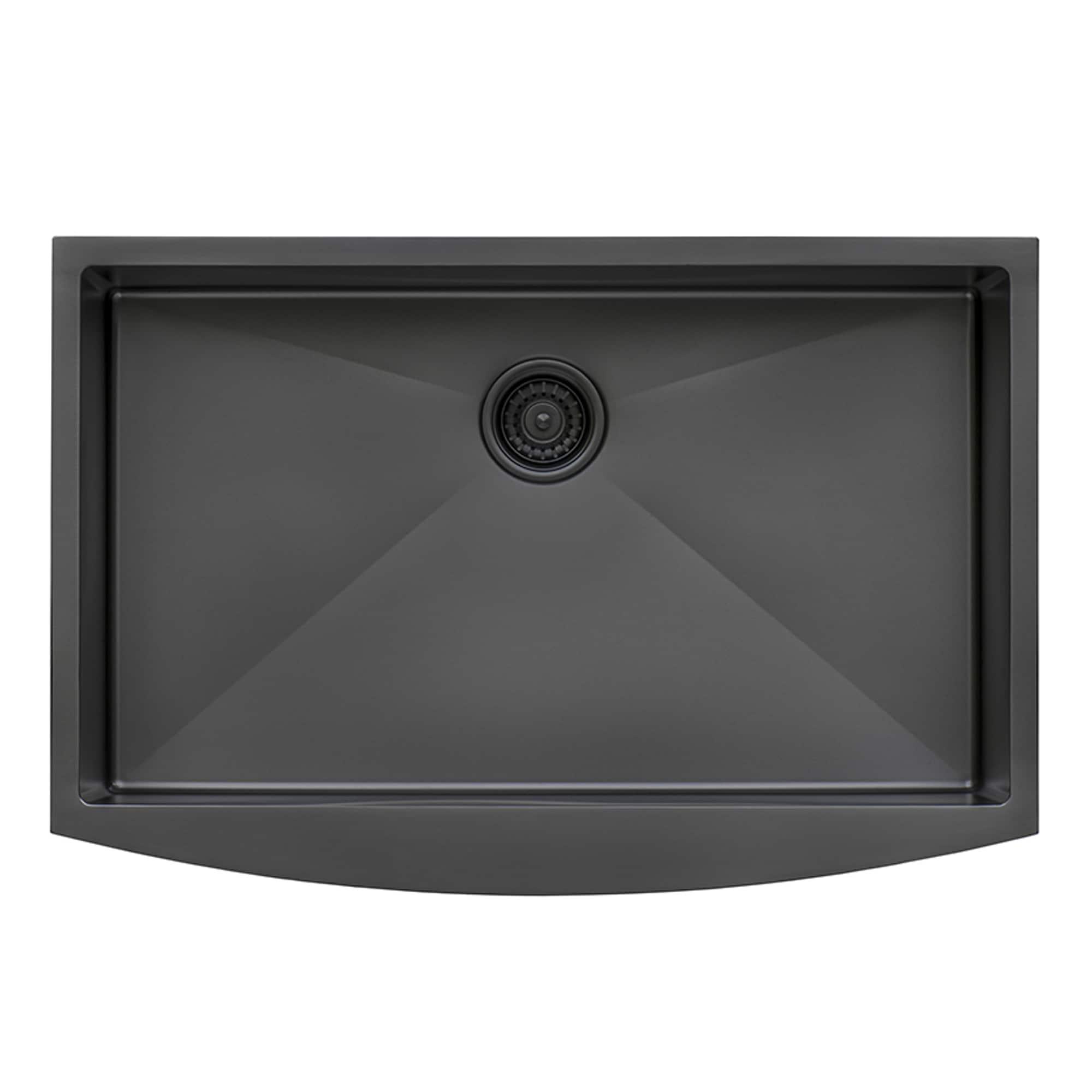 Ruvati 33-inch Apron-Front Farmhouse Kitchen Sink -Stainless Steel