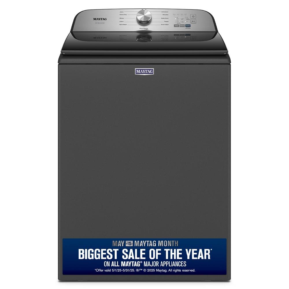 Maytag MVW6500MBK 4.7 Cu. Ft. Volcano Black Pet-Pro Top-Load HE Electric Washer
