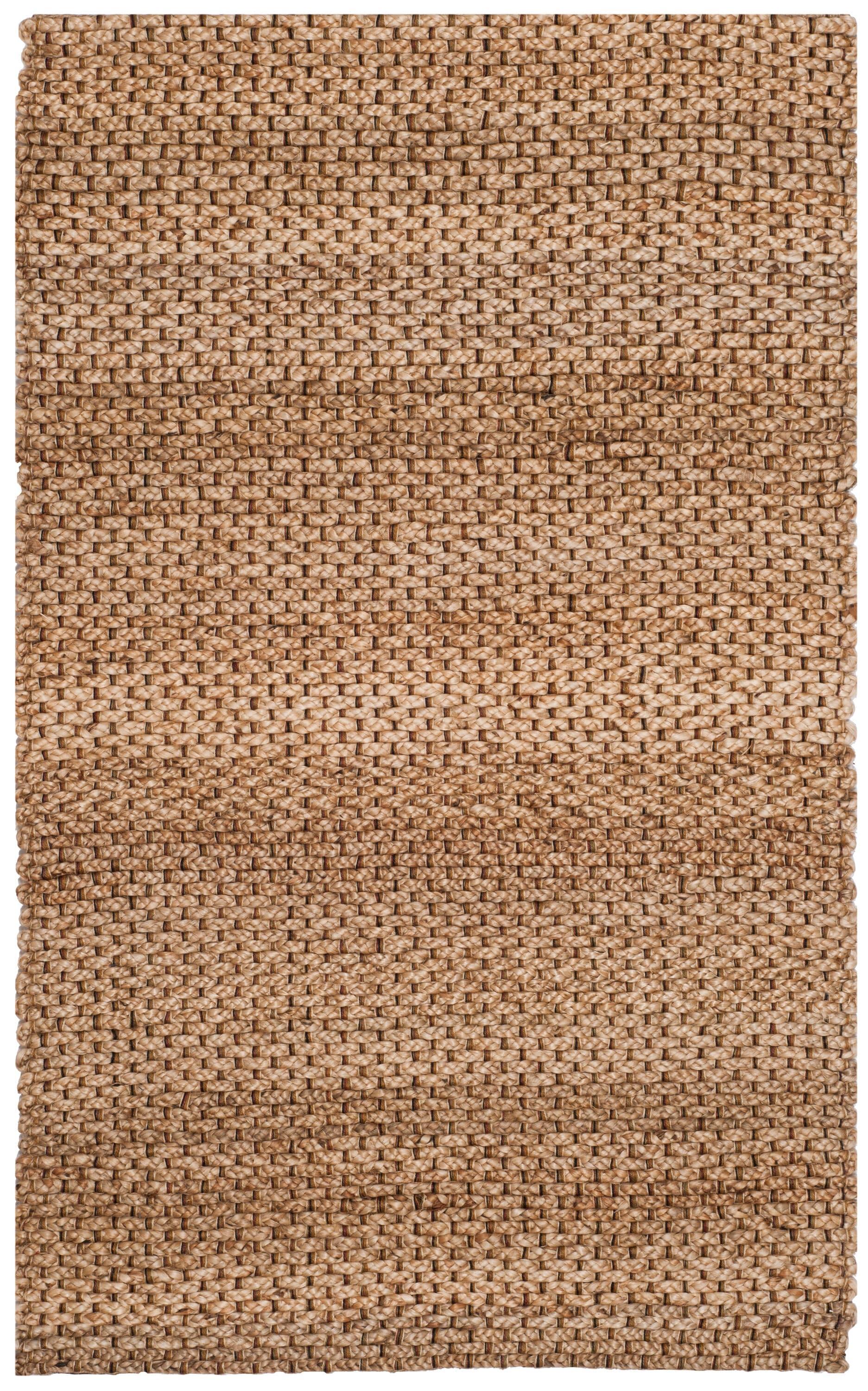 SAFAVIEH Natural Fiber Lillian Braided Jute Area Rug, Natural, 3' x 5'
