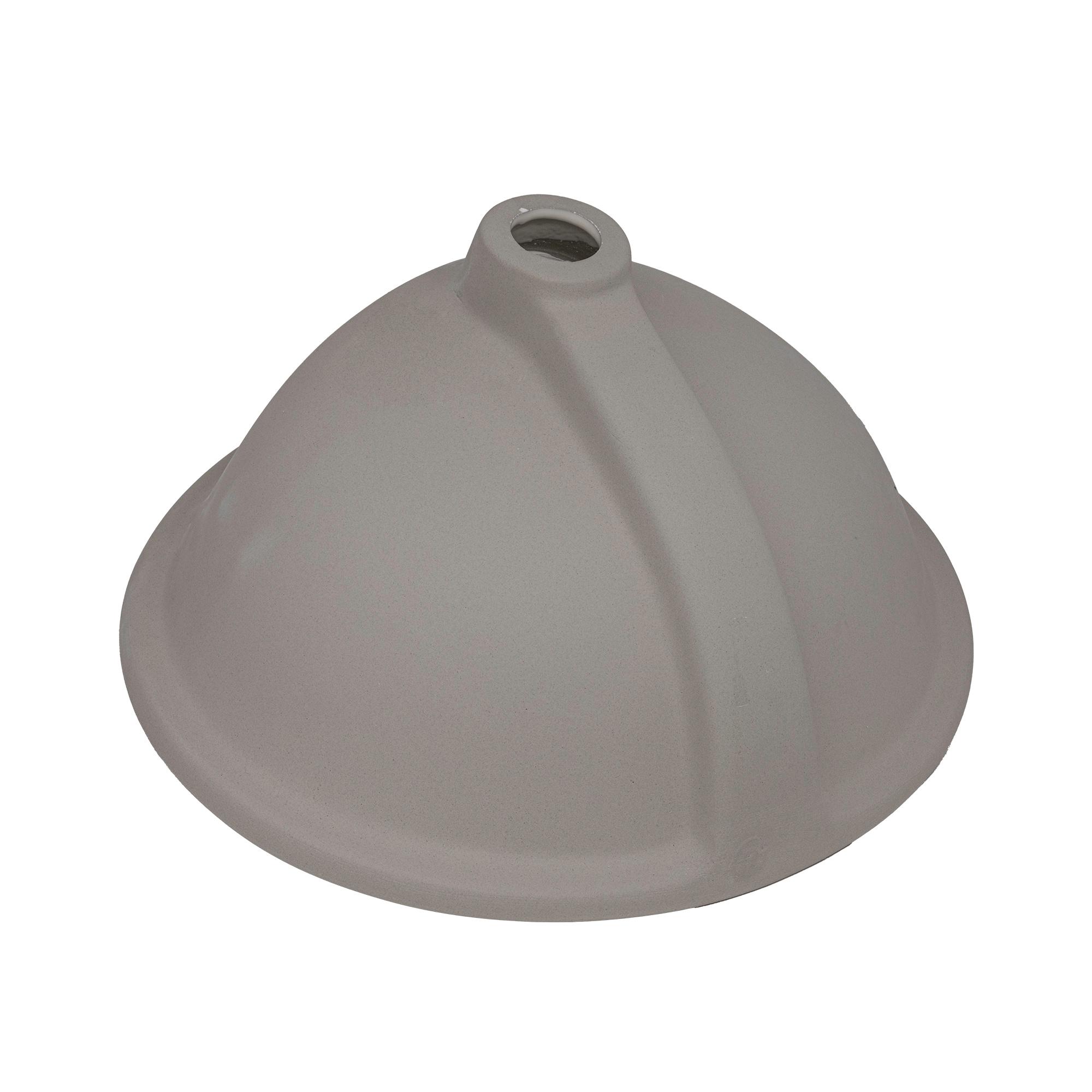 Ruvati 16 x 13 inch Undermount Bathroom Sink Oval Porcelain Ceramic with Overflow