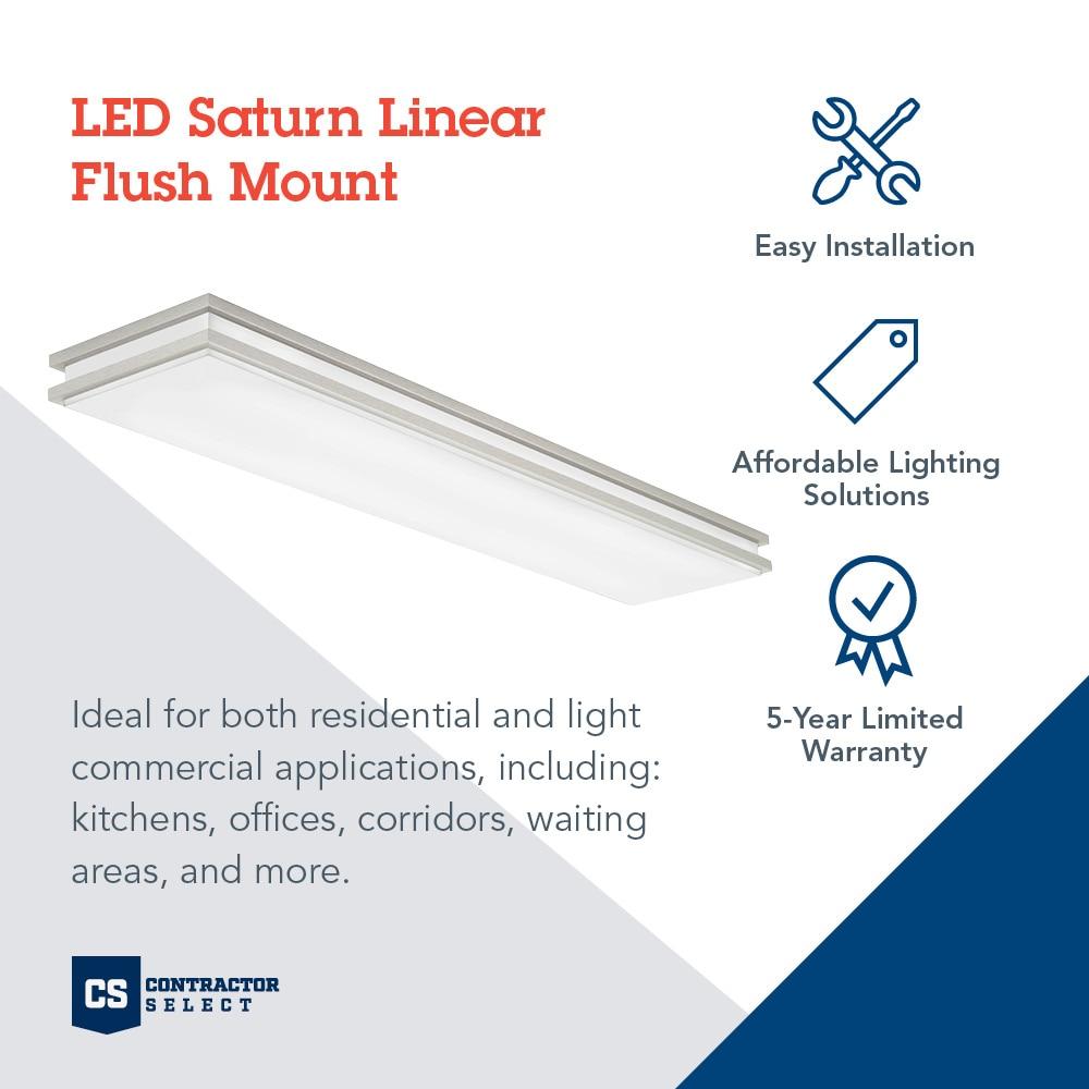 Lithonia Lighting - Saturn - 47.66 Inch 35W LED Linear Flush Mount