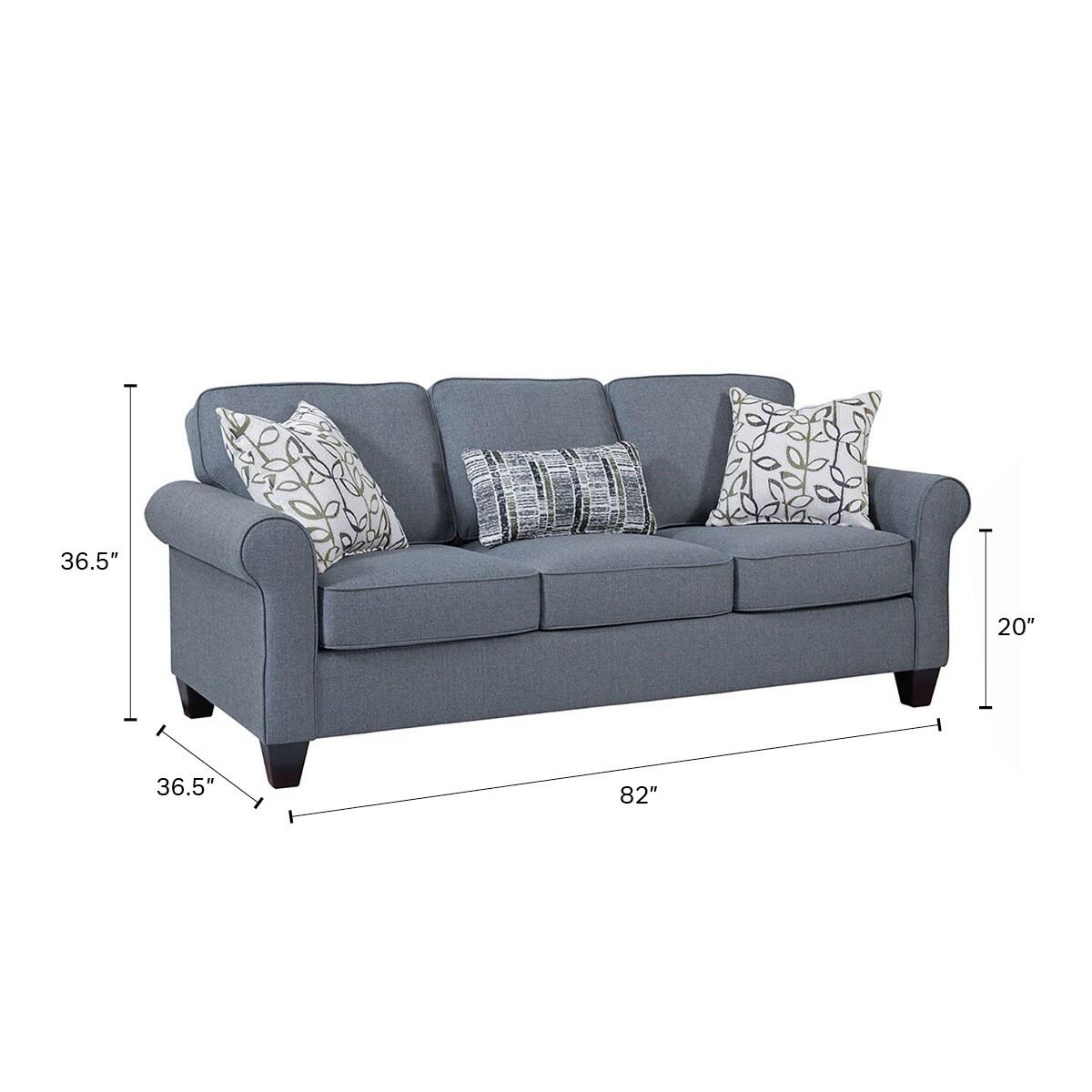 Harees 82'' Upholstered Sofa