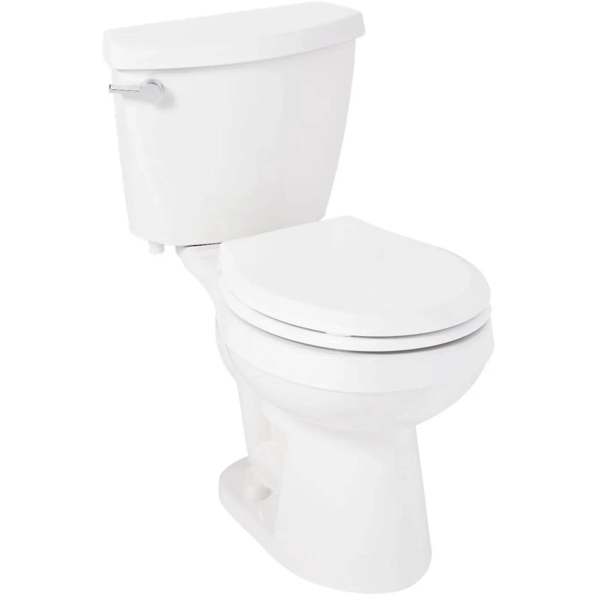 Bradenton Two-Piece Round Toilet With 10" Rough-In - 16" Bowl Height