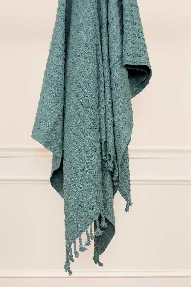 Rizzy Home Hand Woven Throw Blanket