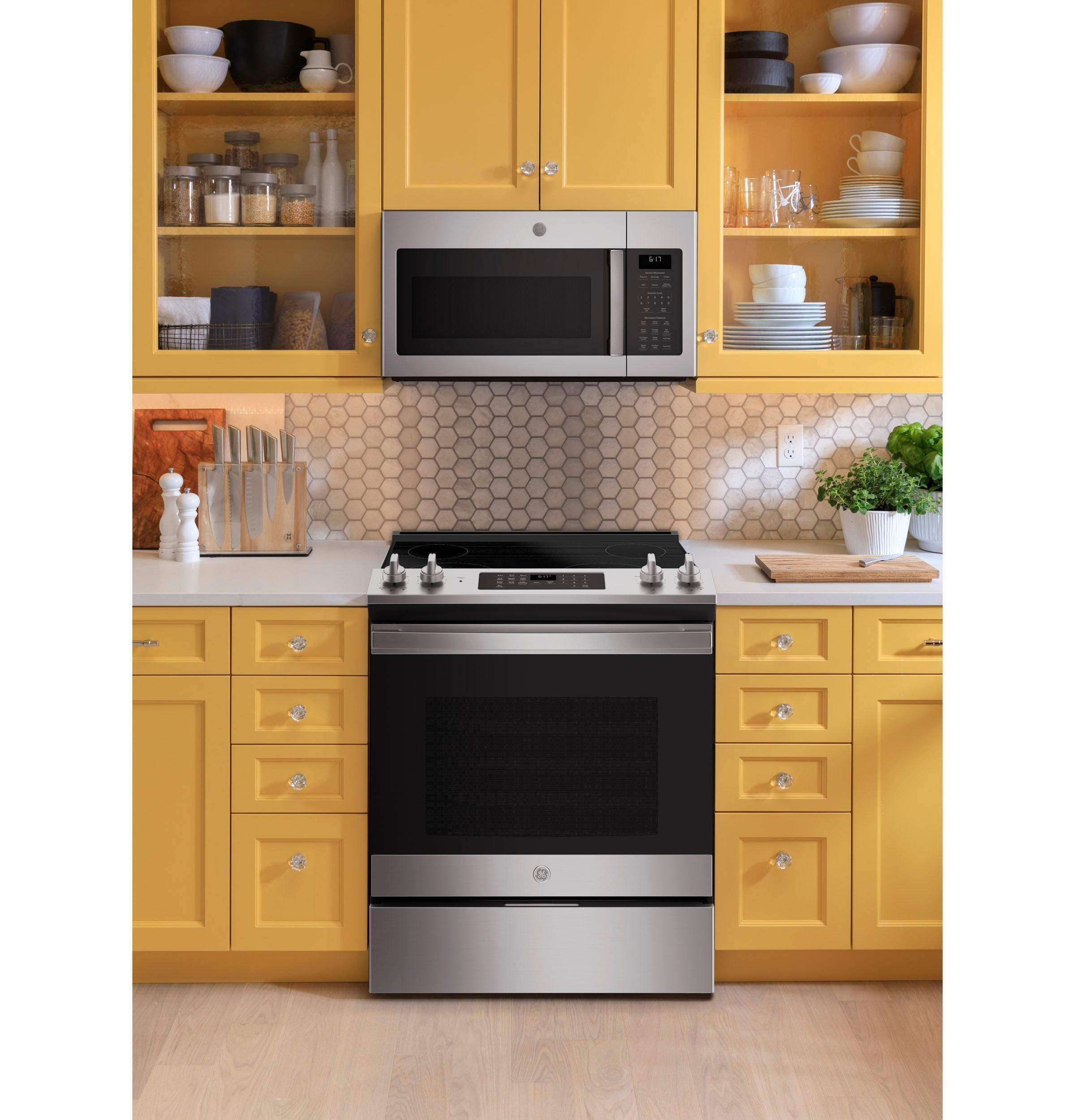 GE APPLIANCES JVM6175SKSS over the range microwave