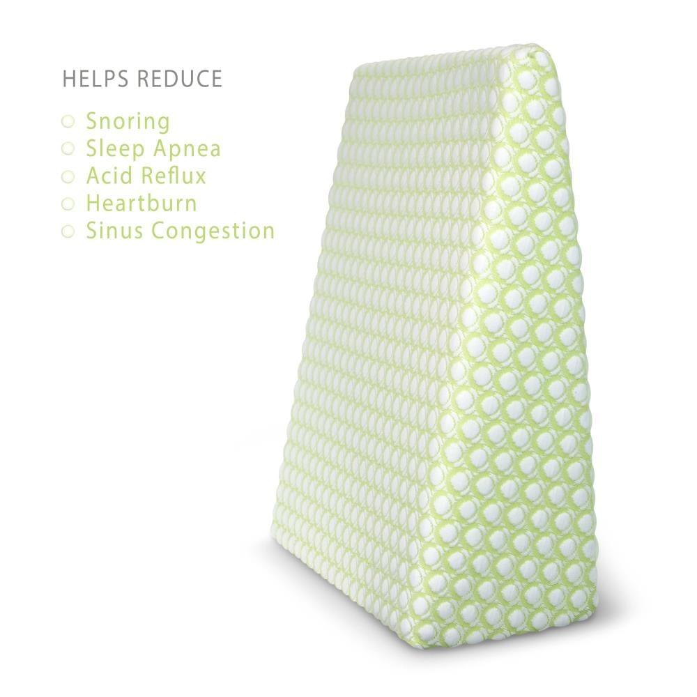 Sleep Yoga Wedge Pillow: Supportive for Sleep Apnea, Ideal for Bed Use, Polyurethane Foam Fill