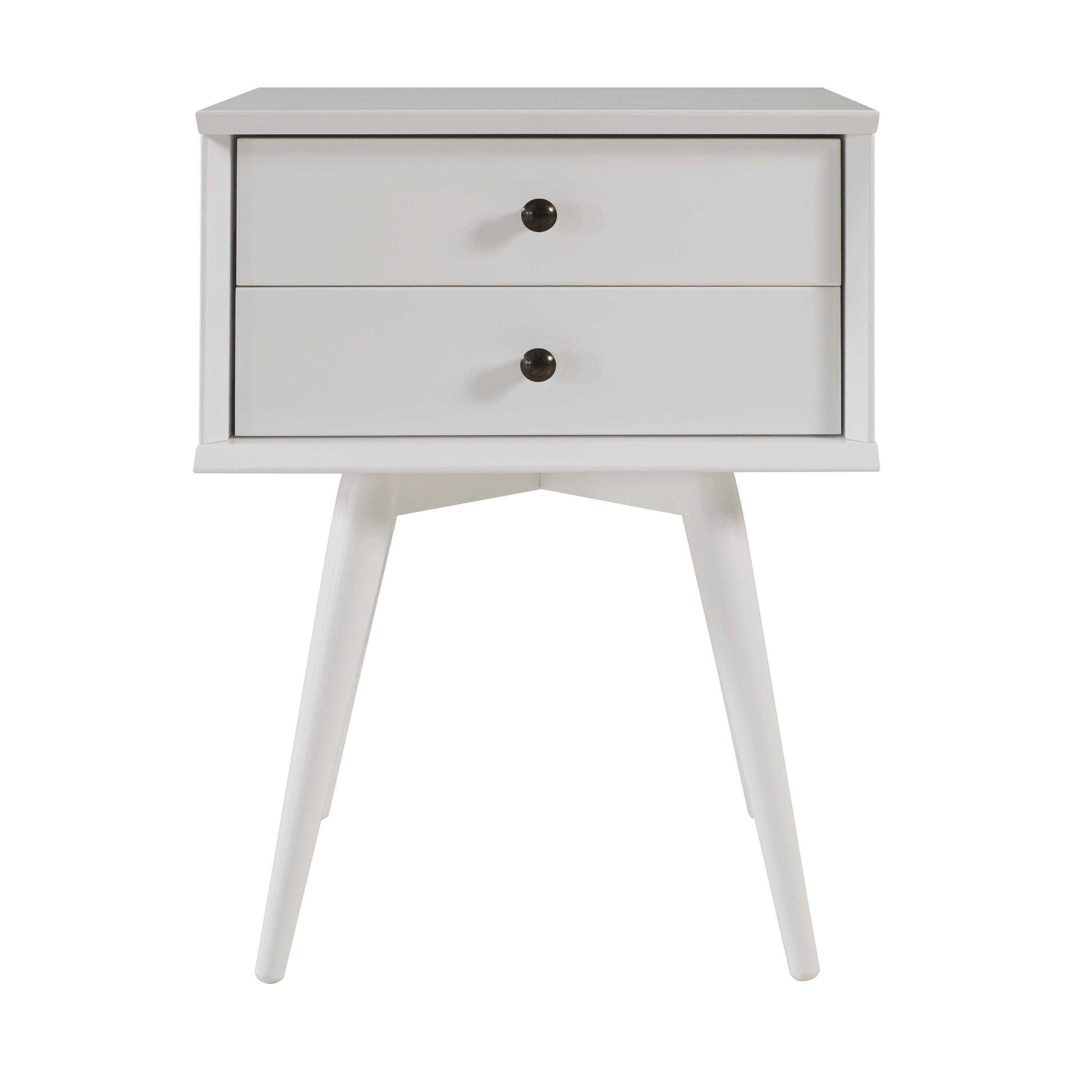 Drevy Century nightstand (White)