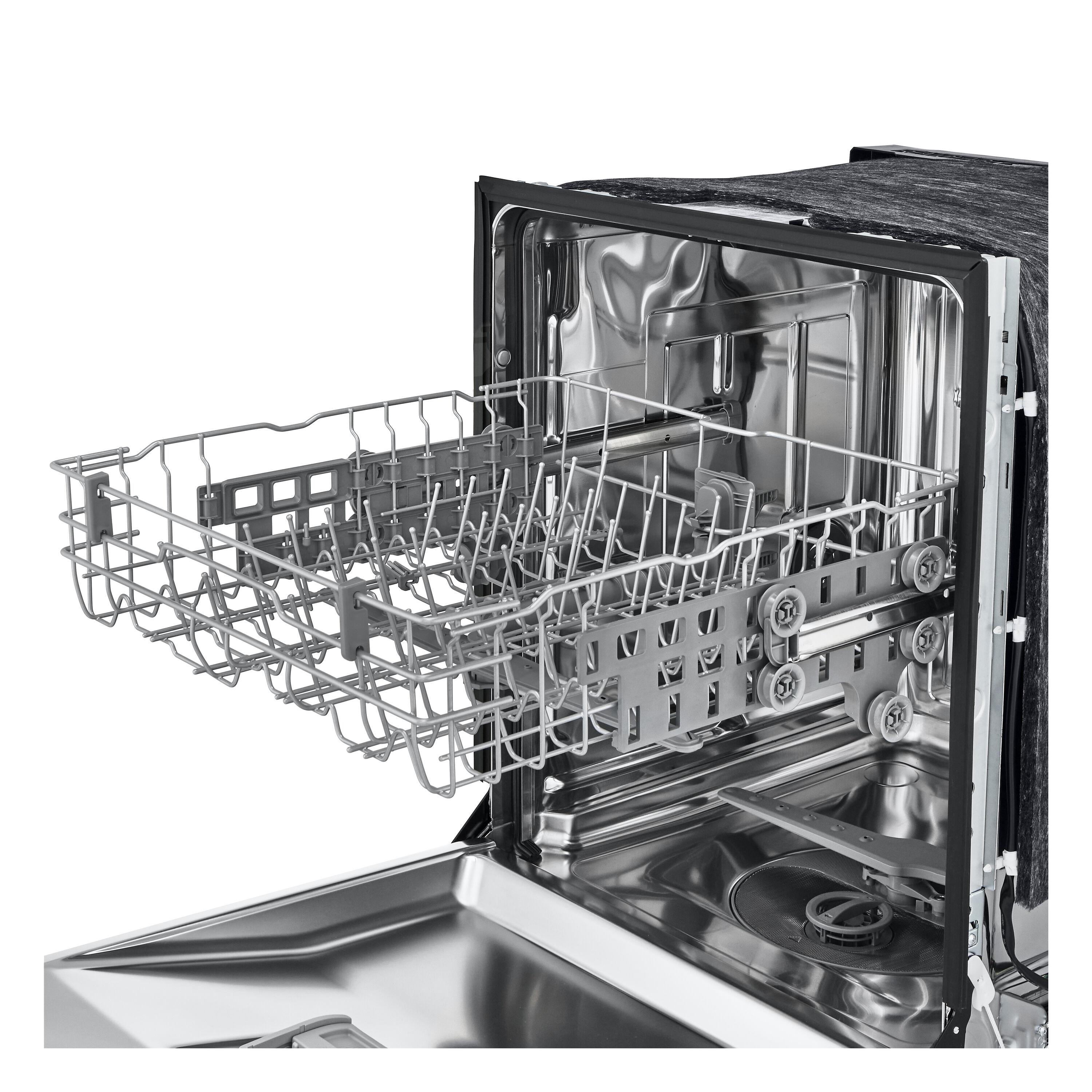 Front Control Dishwasher With Lodecibel Operation And Dynamic Dry