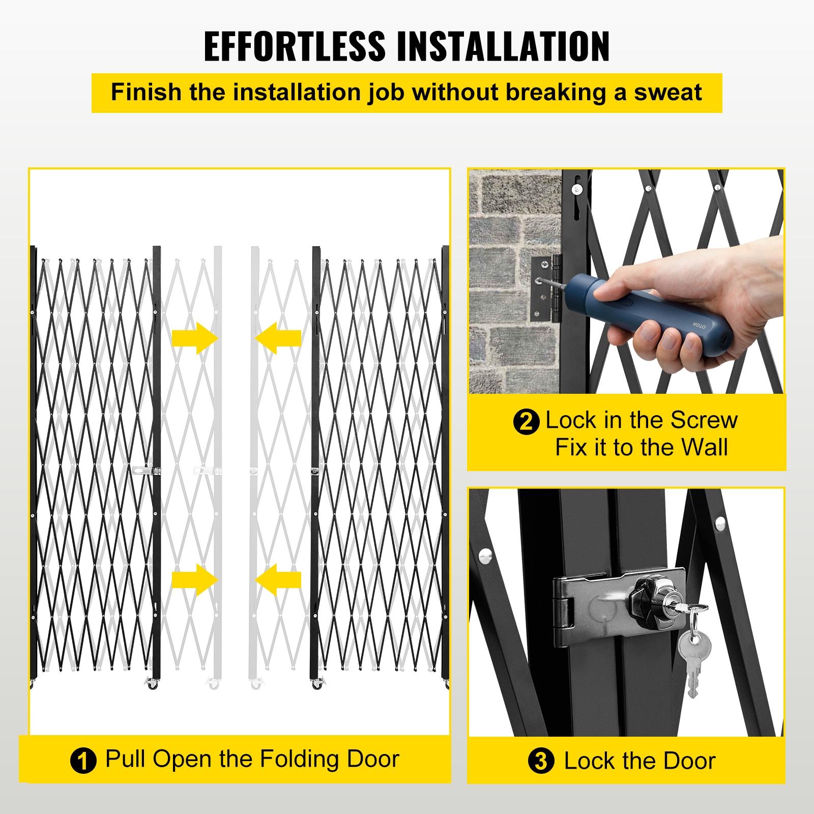 Black Metal Gate