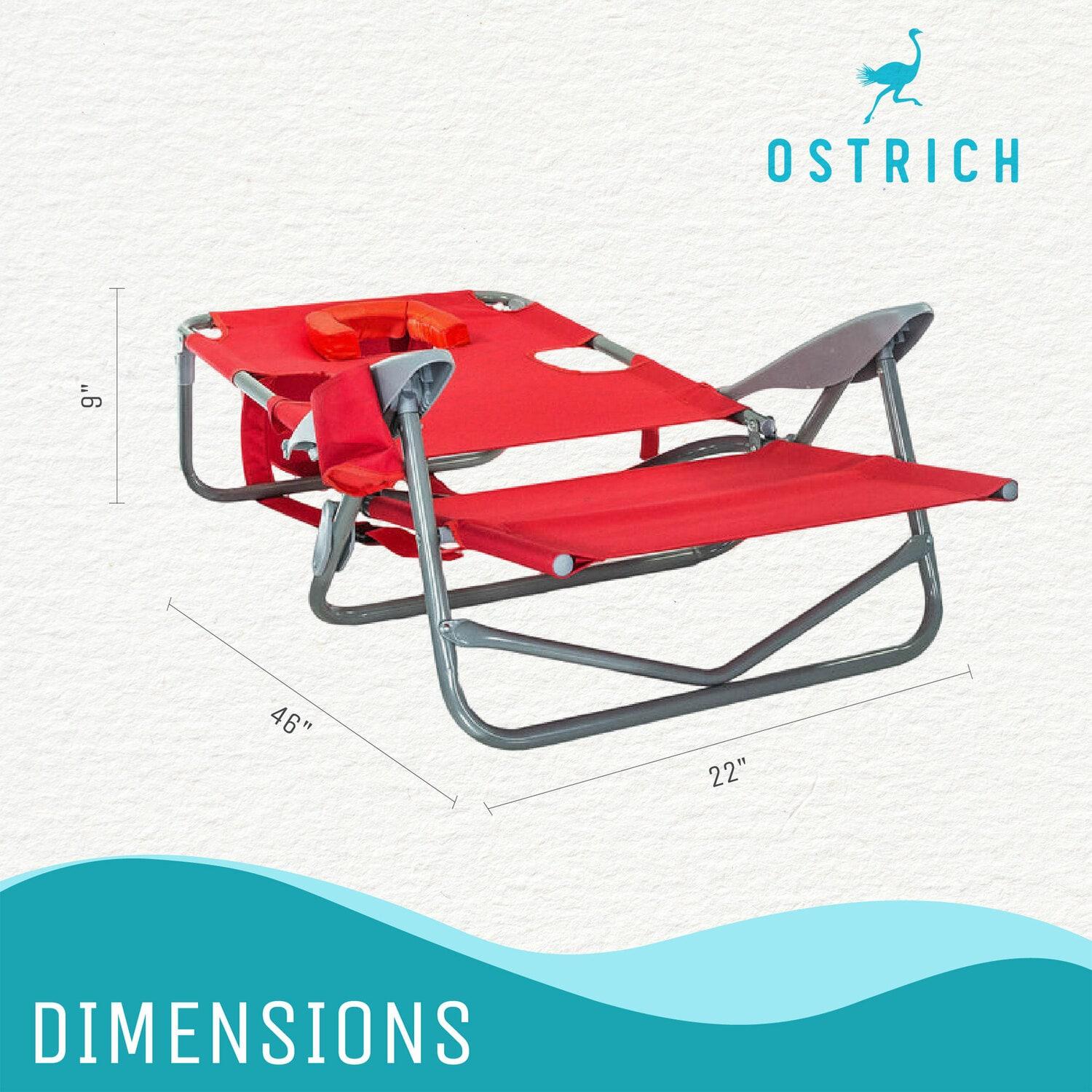 Ostrich Denice Folding Beach Chair