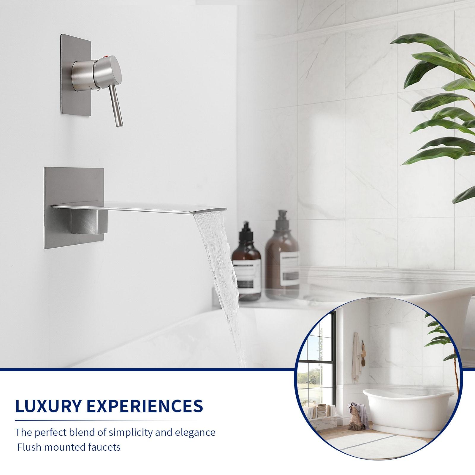 VIBRANTBATH Wall Waterfall Faucet B-93008-BG