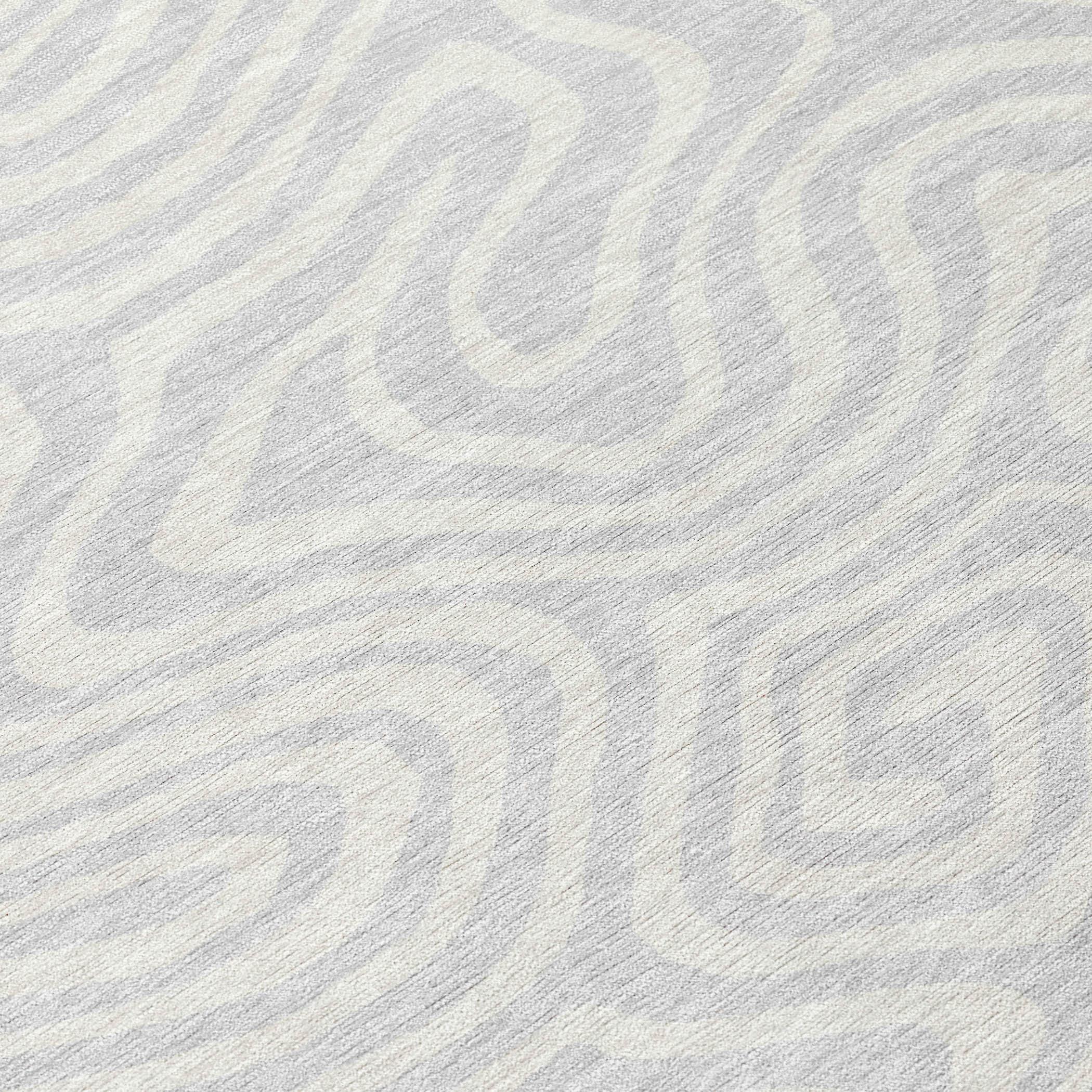 Machine Washable Indoor/Outdoor Chayden ACN1020 Gold 1'8" x 2'6" Rug