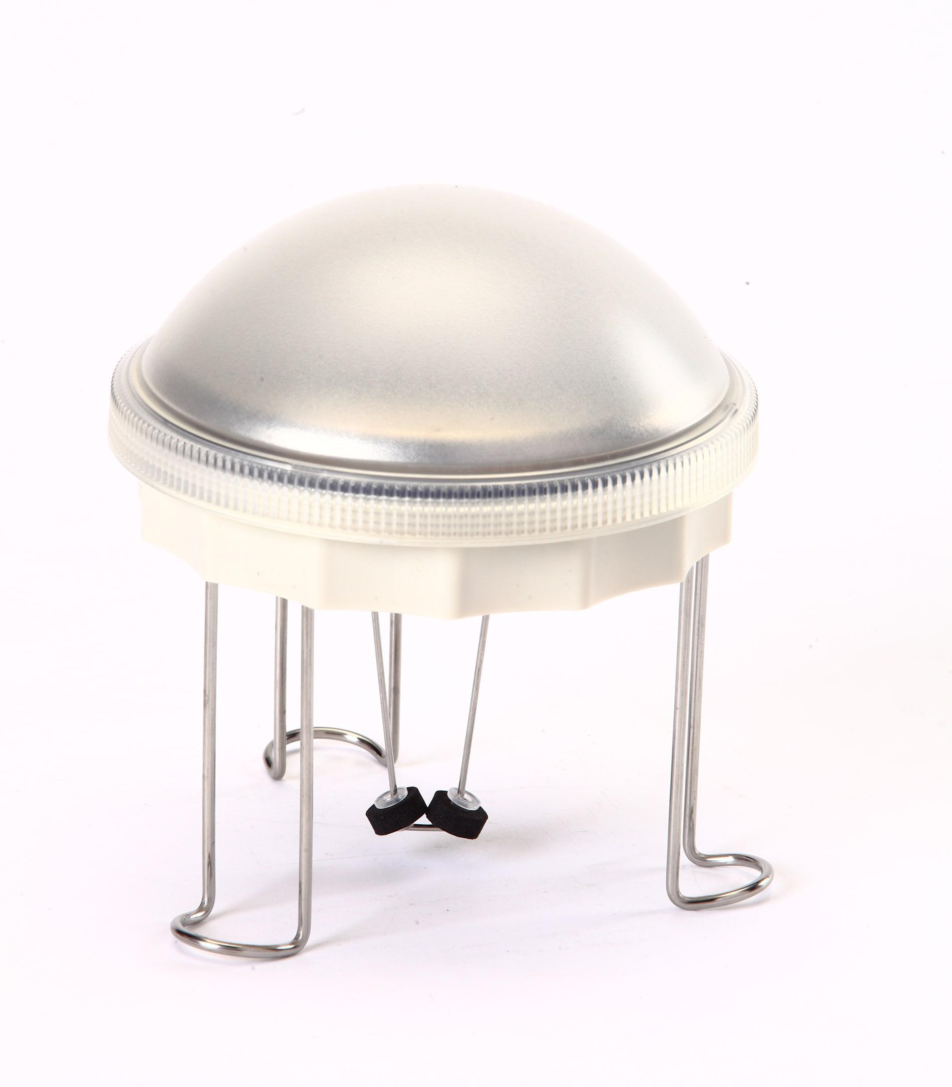 Water Wiggler Bird Bath Water Agitator, Includes Rainbow Night Light