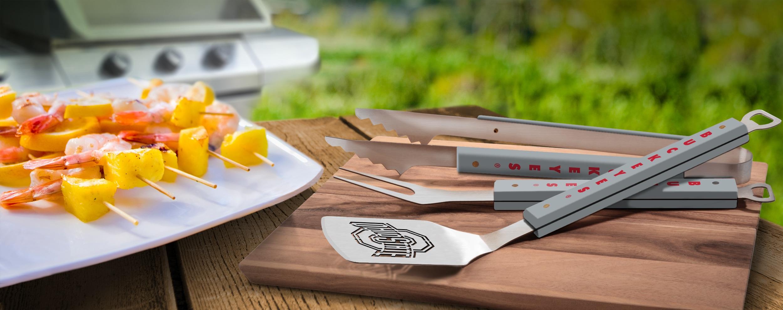 YouTheFan Dishwasher Safe Grilling Tool Set