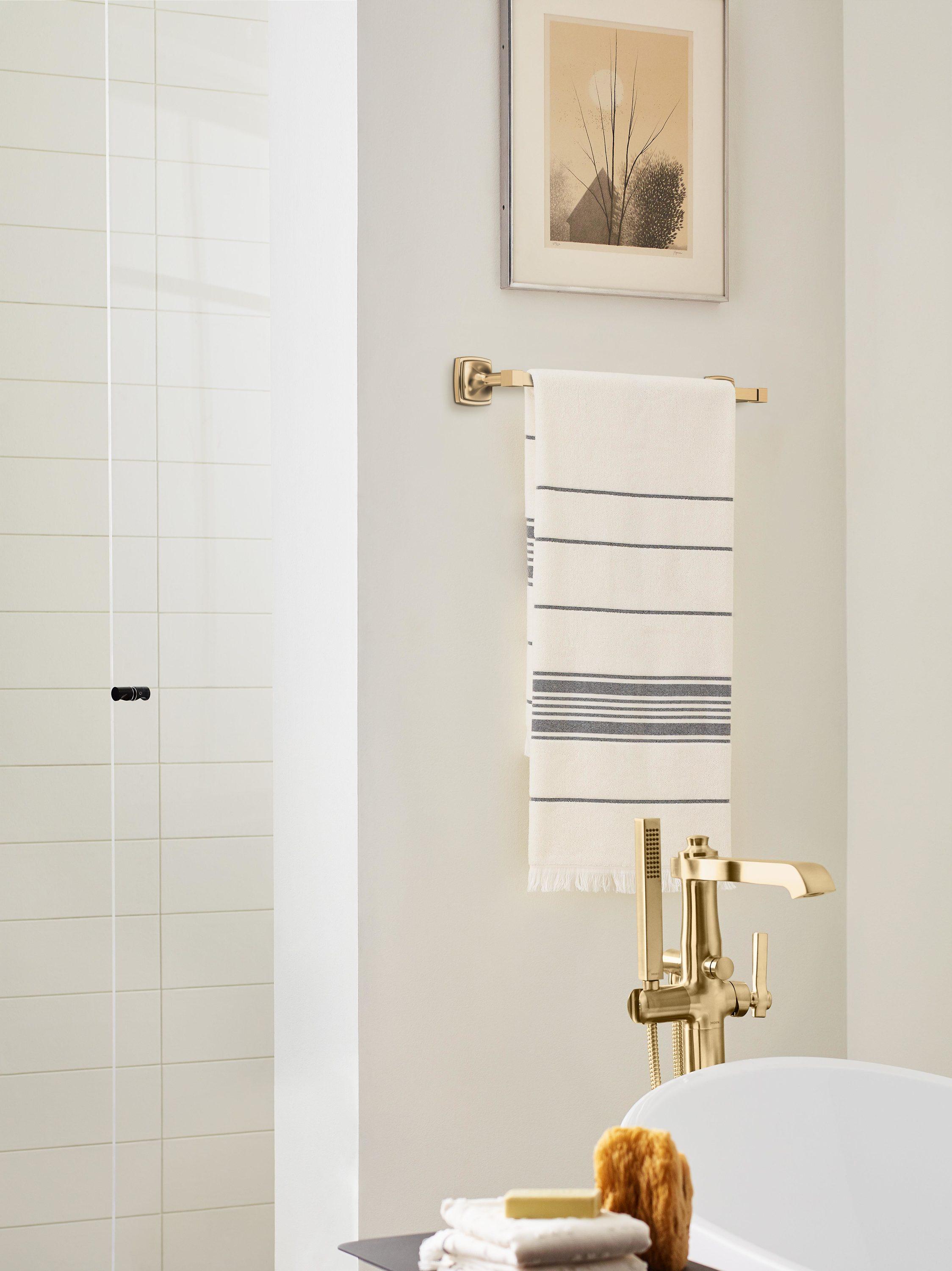 Amerock Stature Champagne Bronze 18 inch (457mm) Towel Bar