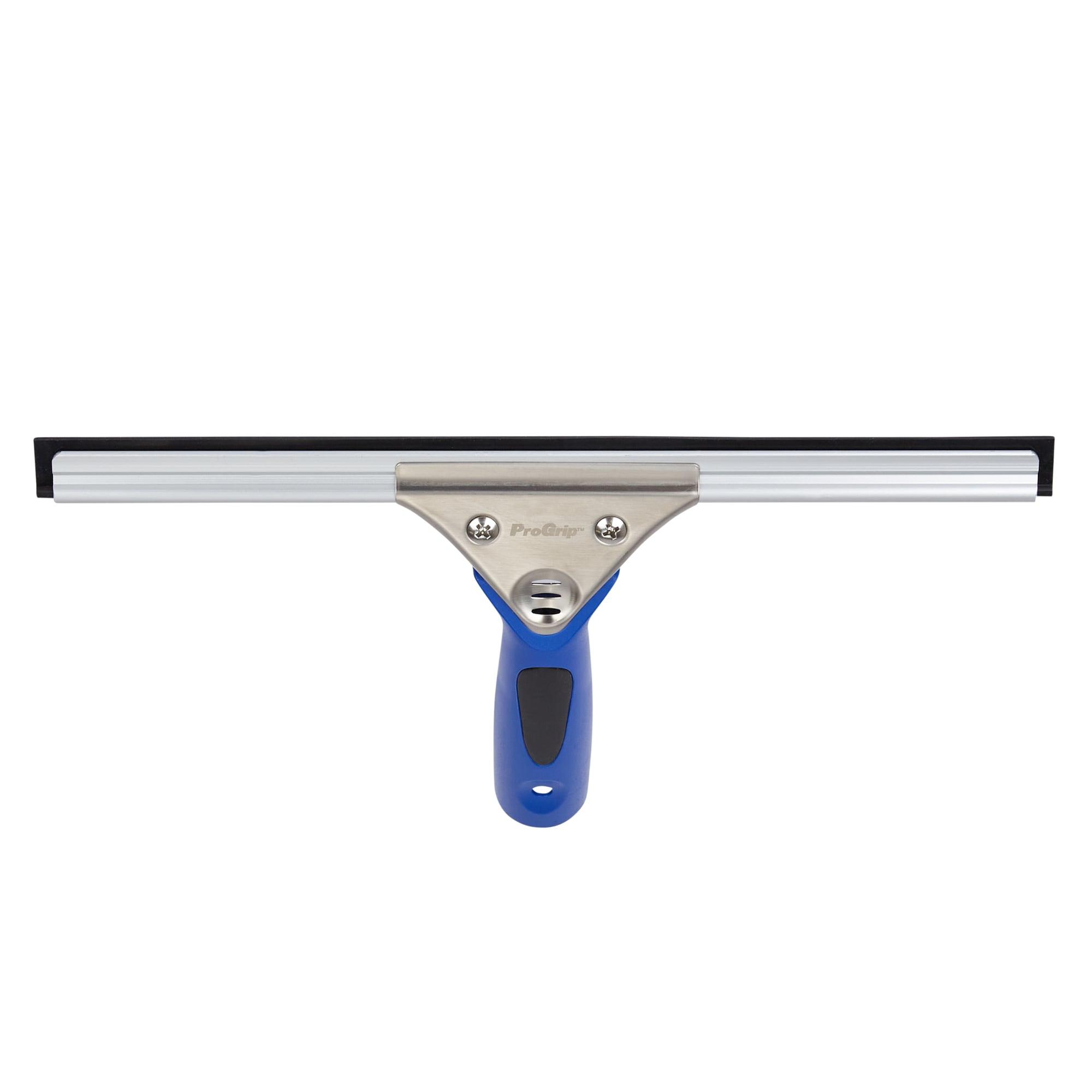 Ettore ProGrip 12 in. Stainless Steel Squeegee