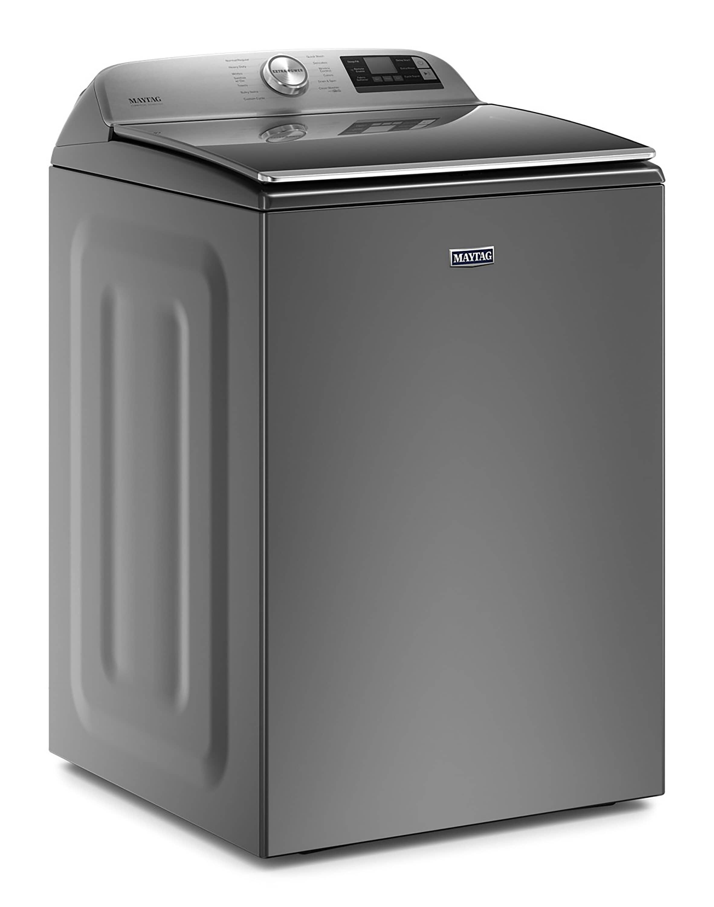 Maytag Mvw7230h 28" Wide 5.2 Cu. Ft. Energy Star Rated Top Loading Washer - Metallic Slate