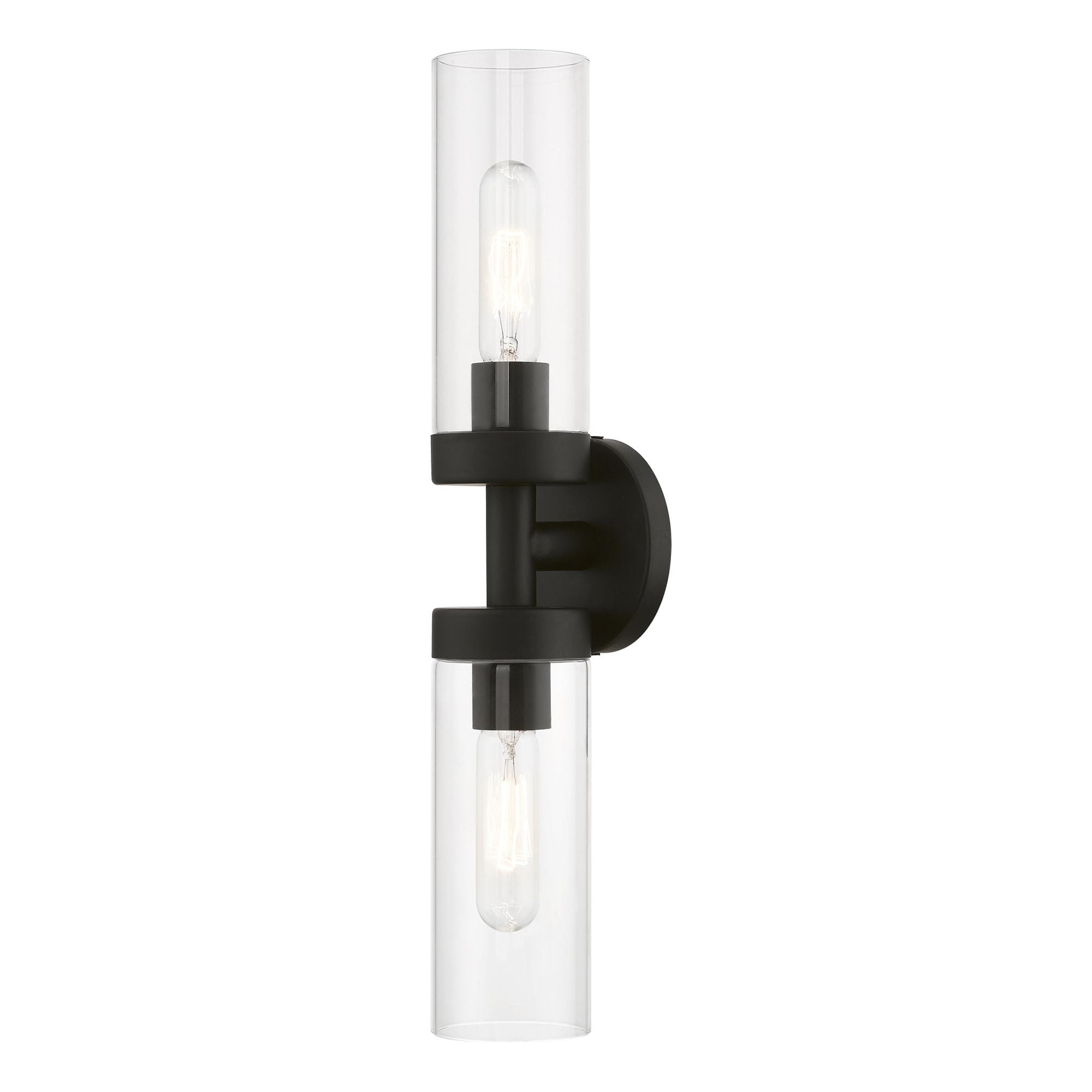 Livex Lighting Ludlow 2 - Light Vanity in  Black