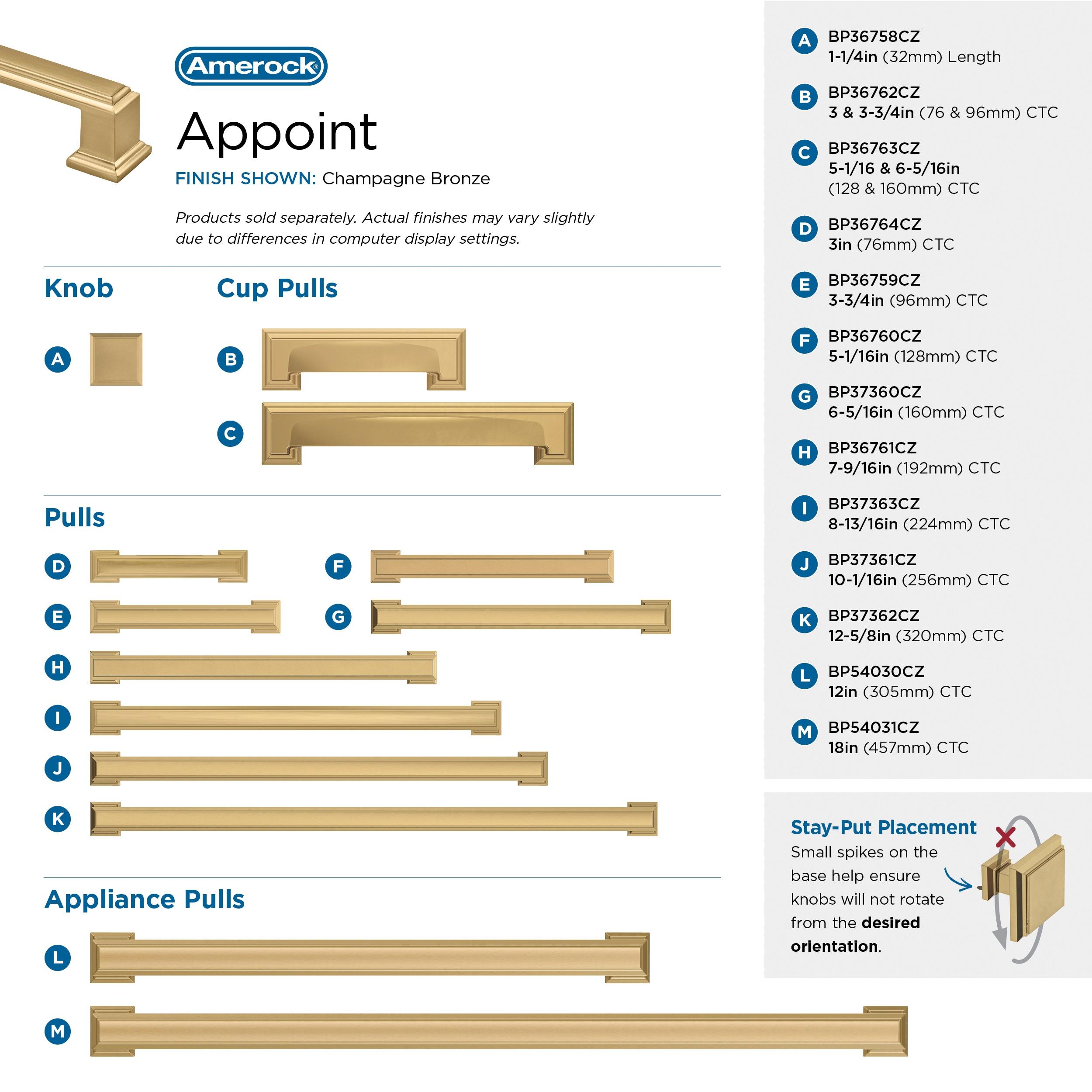 Appoint Bar Pull