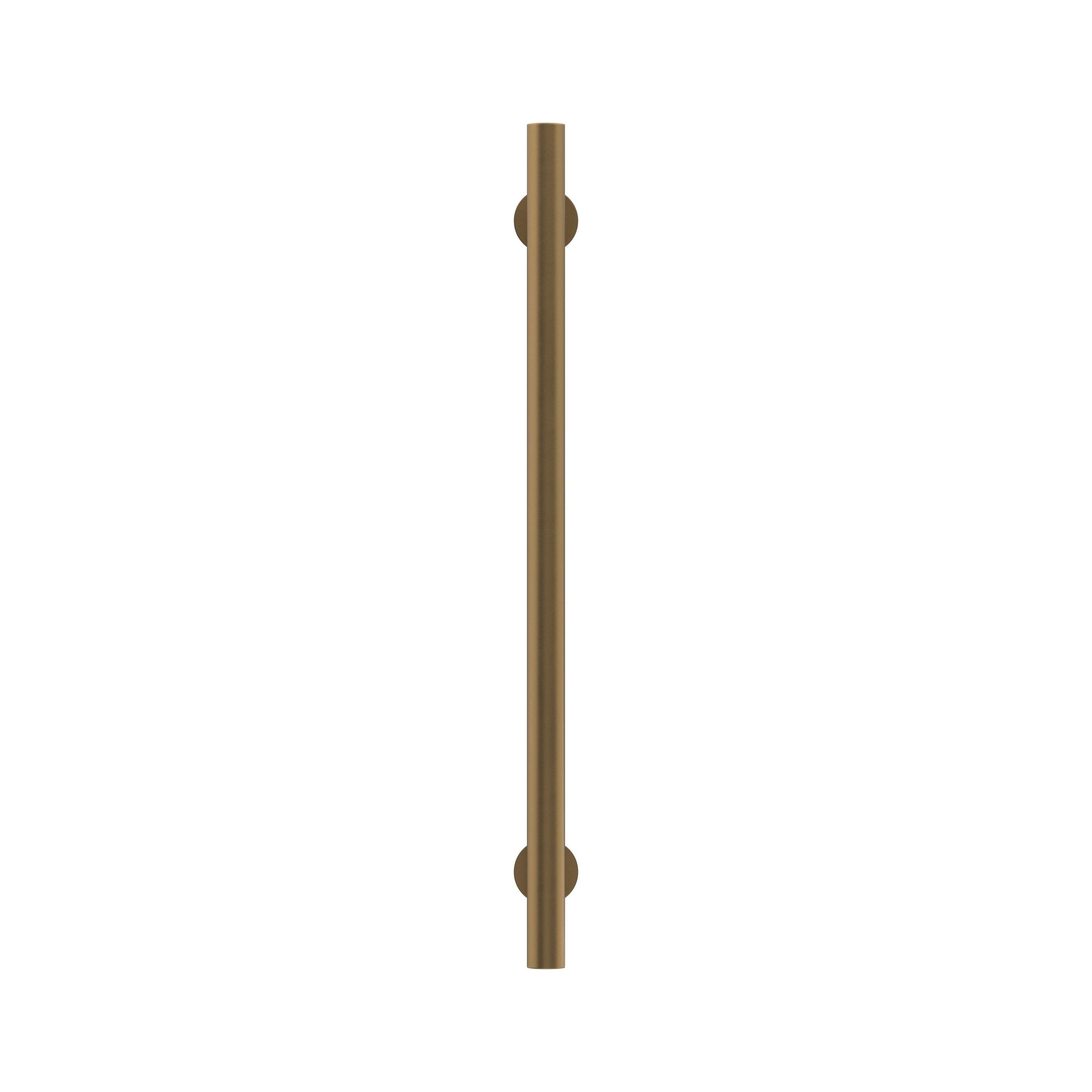 Amerock Radius 7-9/16 inch (192mm) Center-to-Center Champagne Bronze Cabinet Pull