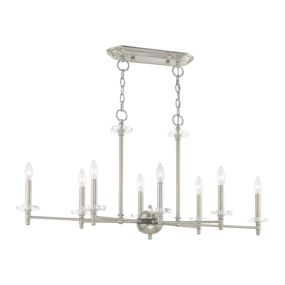 Willa Arlo™ Interiors Christofer 8 - Light Dimmable Transitional Linear Chandelier