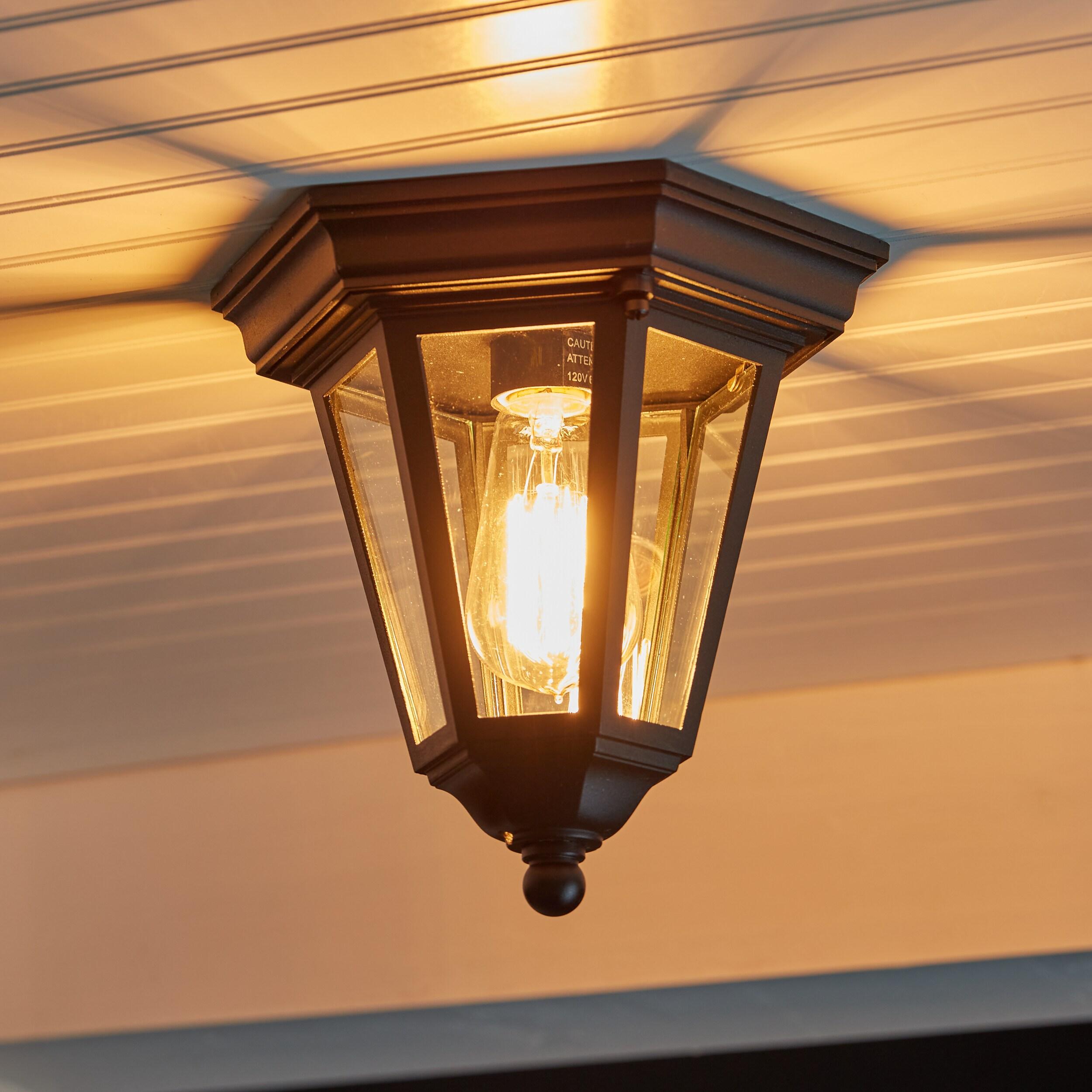 Maxim Lighting Westlake 1 - Light Flush Mount in  Black