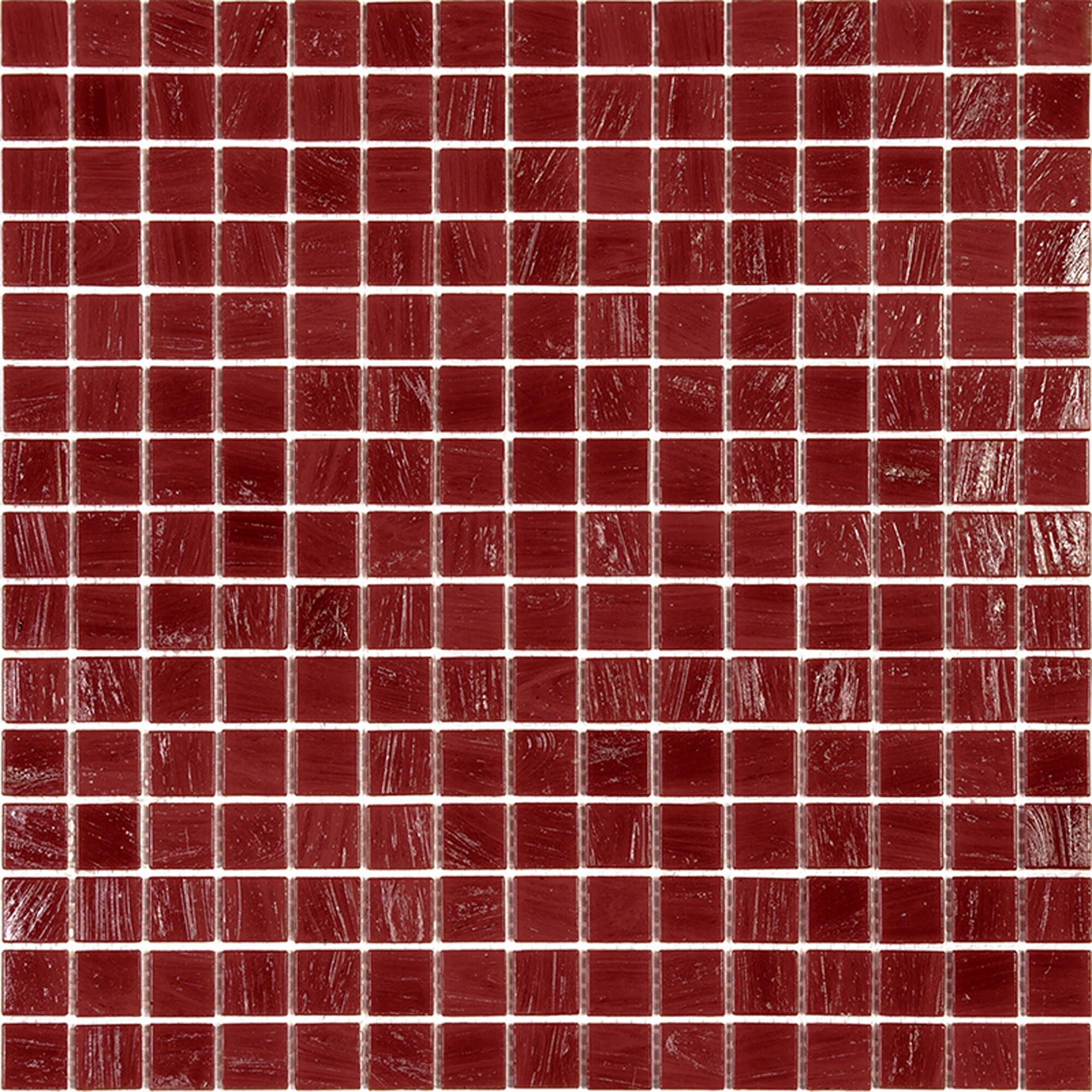 Celestial 0.8" x 0.8" Glass Grid Mosaic Wall & Floor Tile