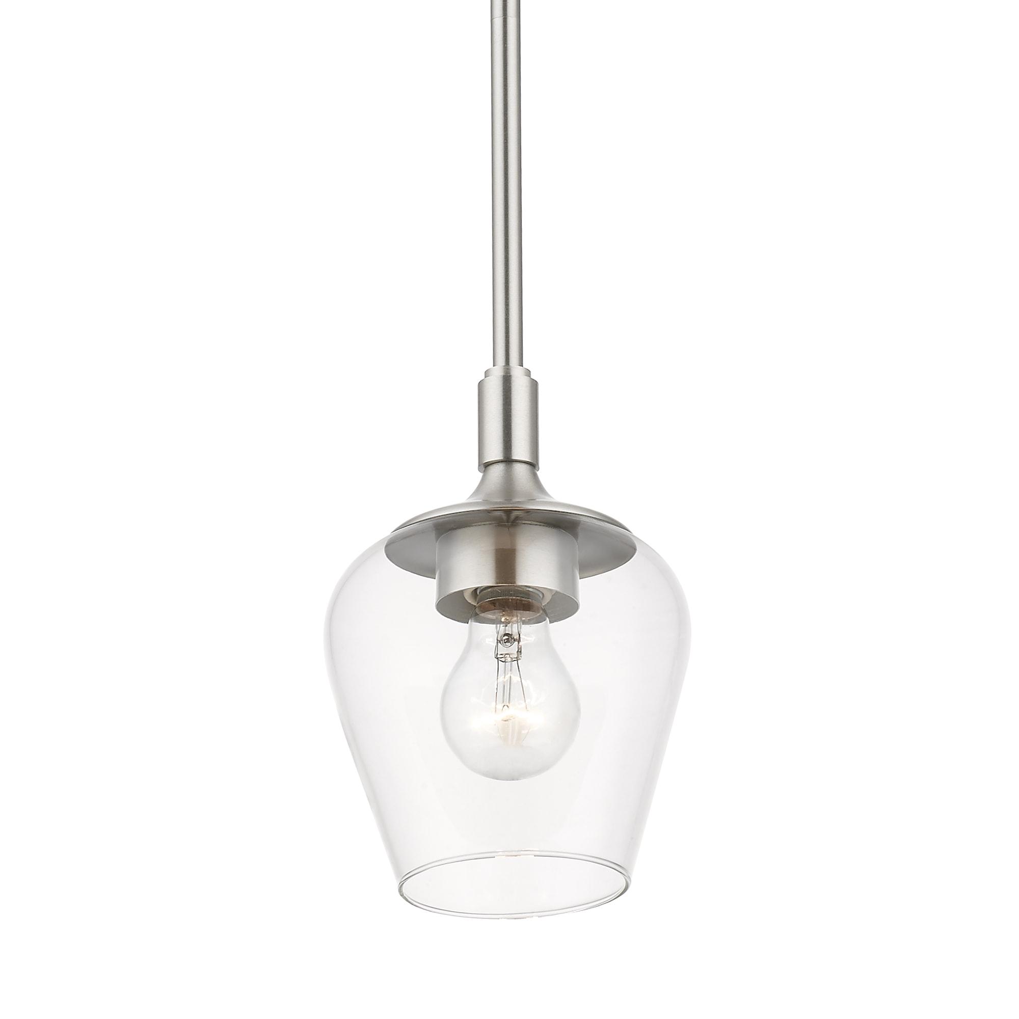 Livex Lighting Willow 1 - Light Pendant in  Brushed Nickel