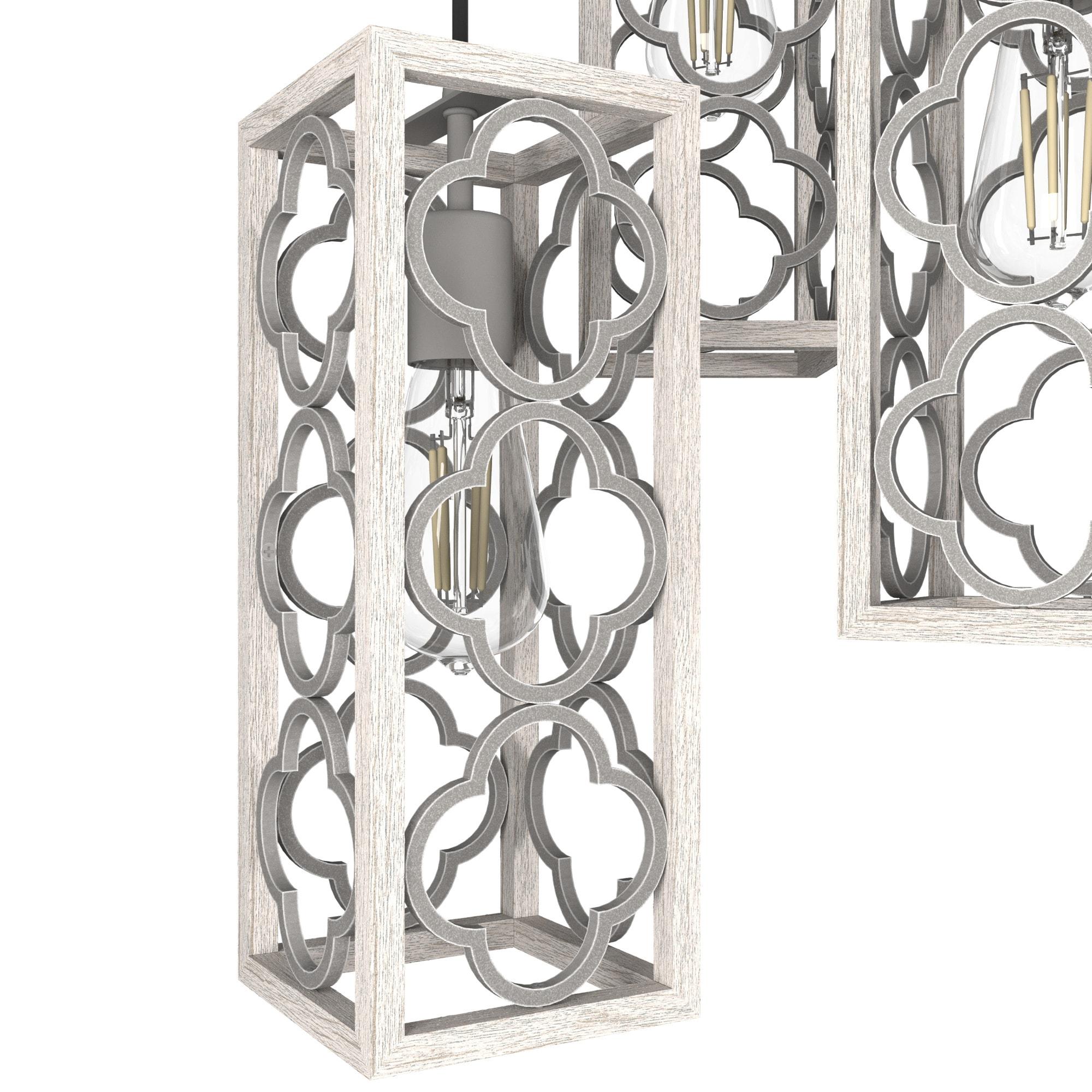 Gablecrest 3 Light Rectangle Cluster Pendant