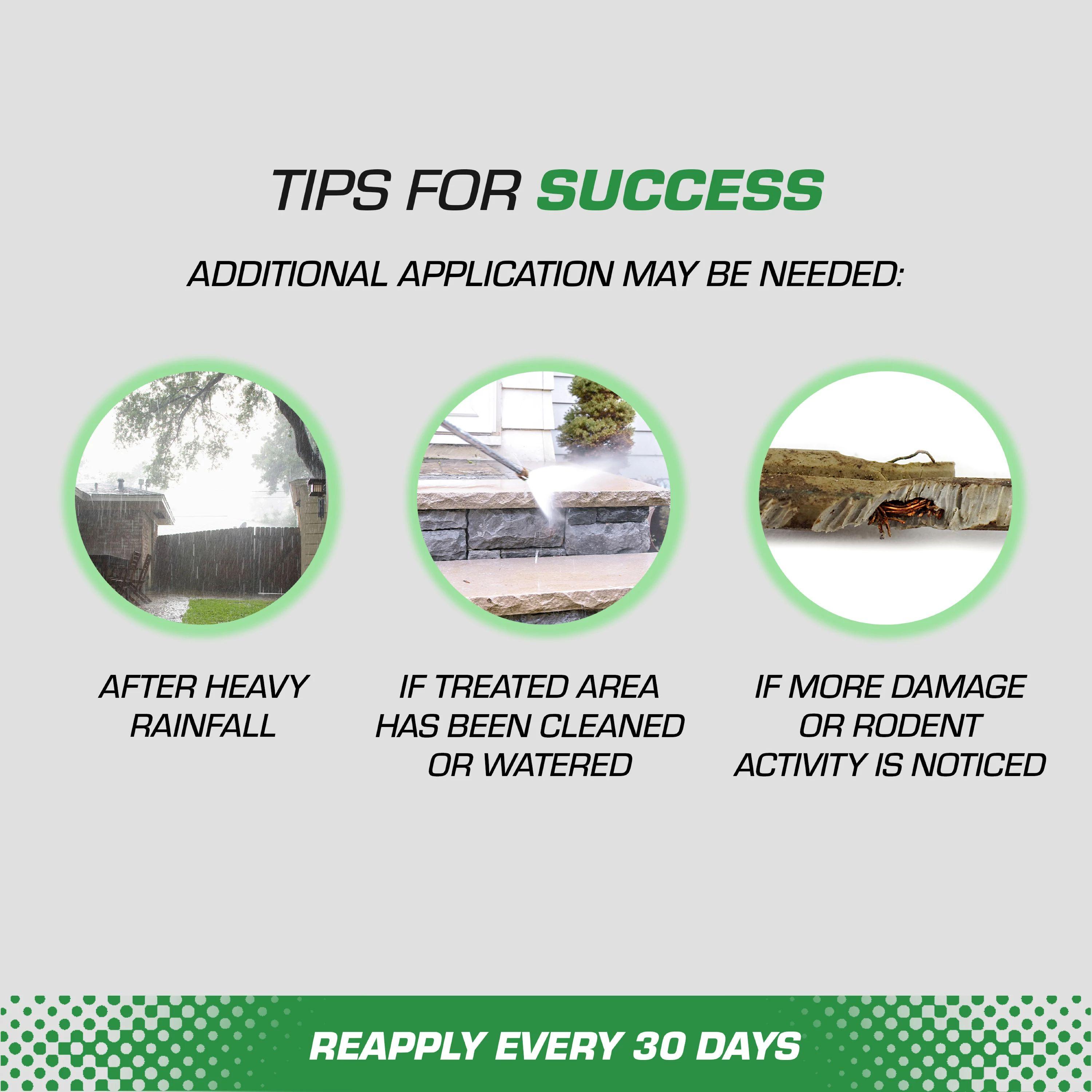 Tomcat Rodent Repellent Ready To Use With Wand - 1gal: Safe for Kids & Pets, Deters Rats