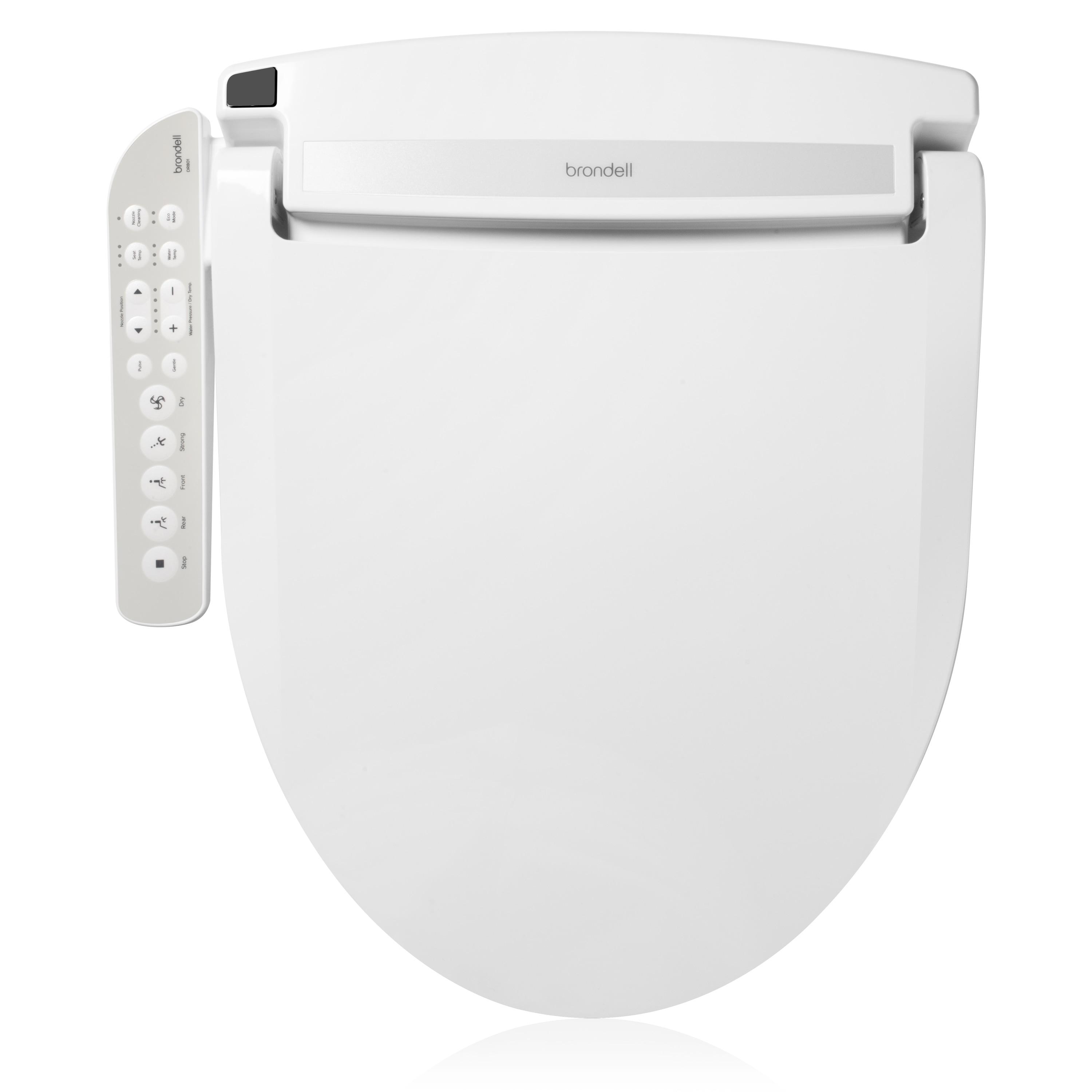 Swash Select DR801 Sidearm Bidet Seat with Warm Air Dryer and Deodorizer, Elongated White