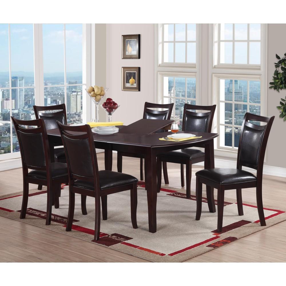 Benjara Opulent Anacardium Wood Dining Table, Brown