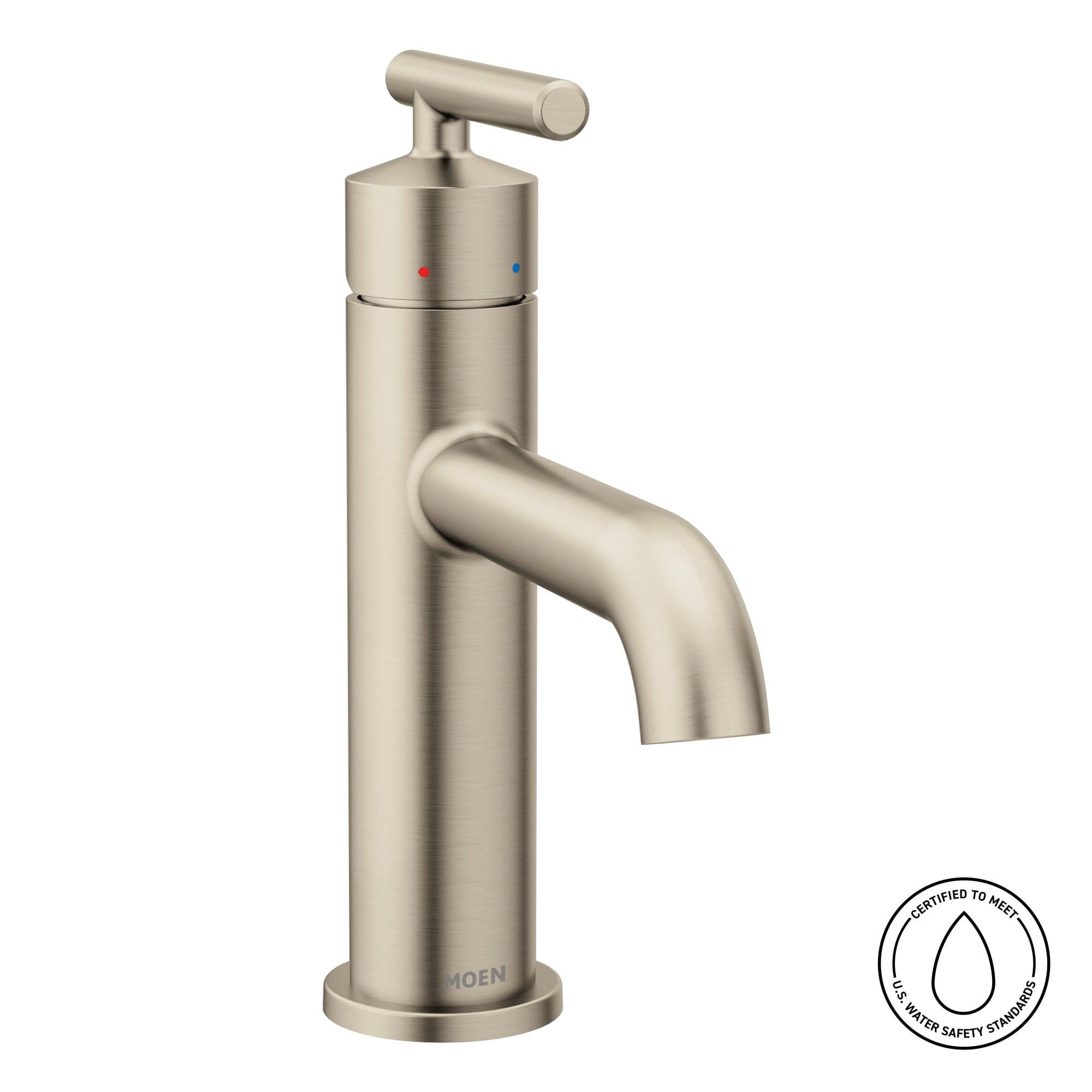 Gibson Single Hole Bathroom Faucet with Drain Assembly