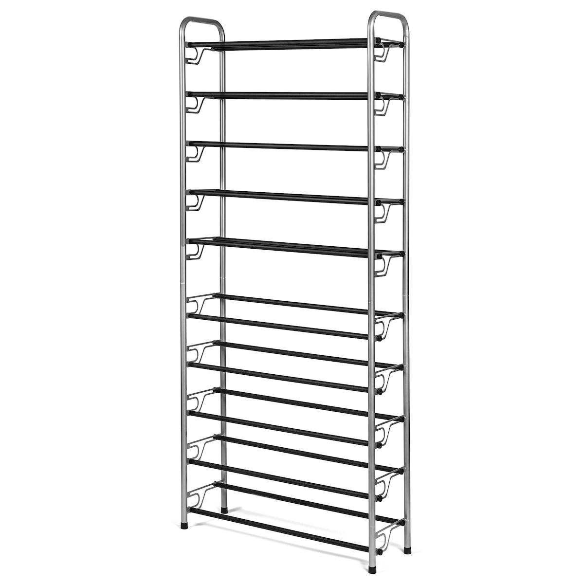 72040 35 Pair Stackable Shoe Rack