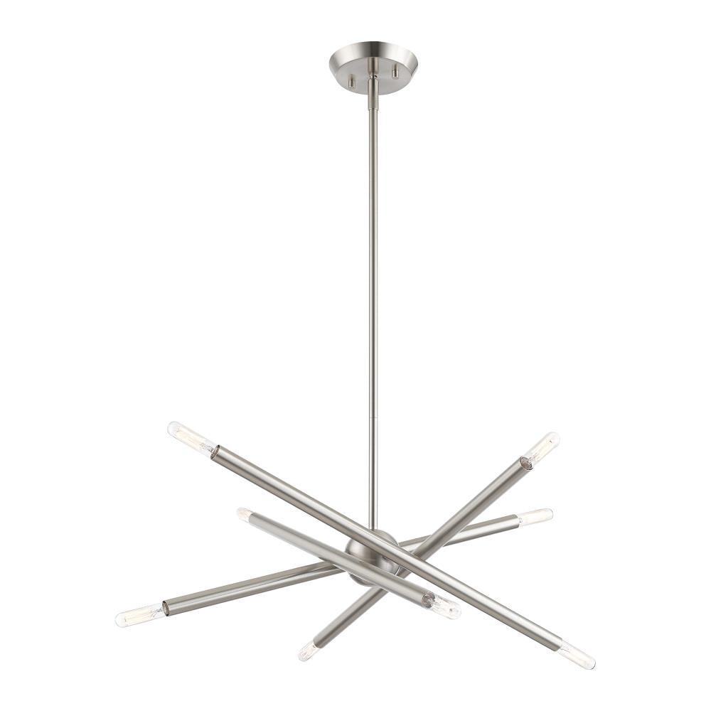 Livex Lighting Soho 8 - Light Chandelier in  Brushed Nickel