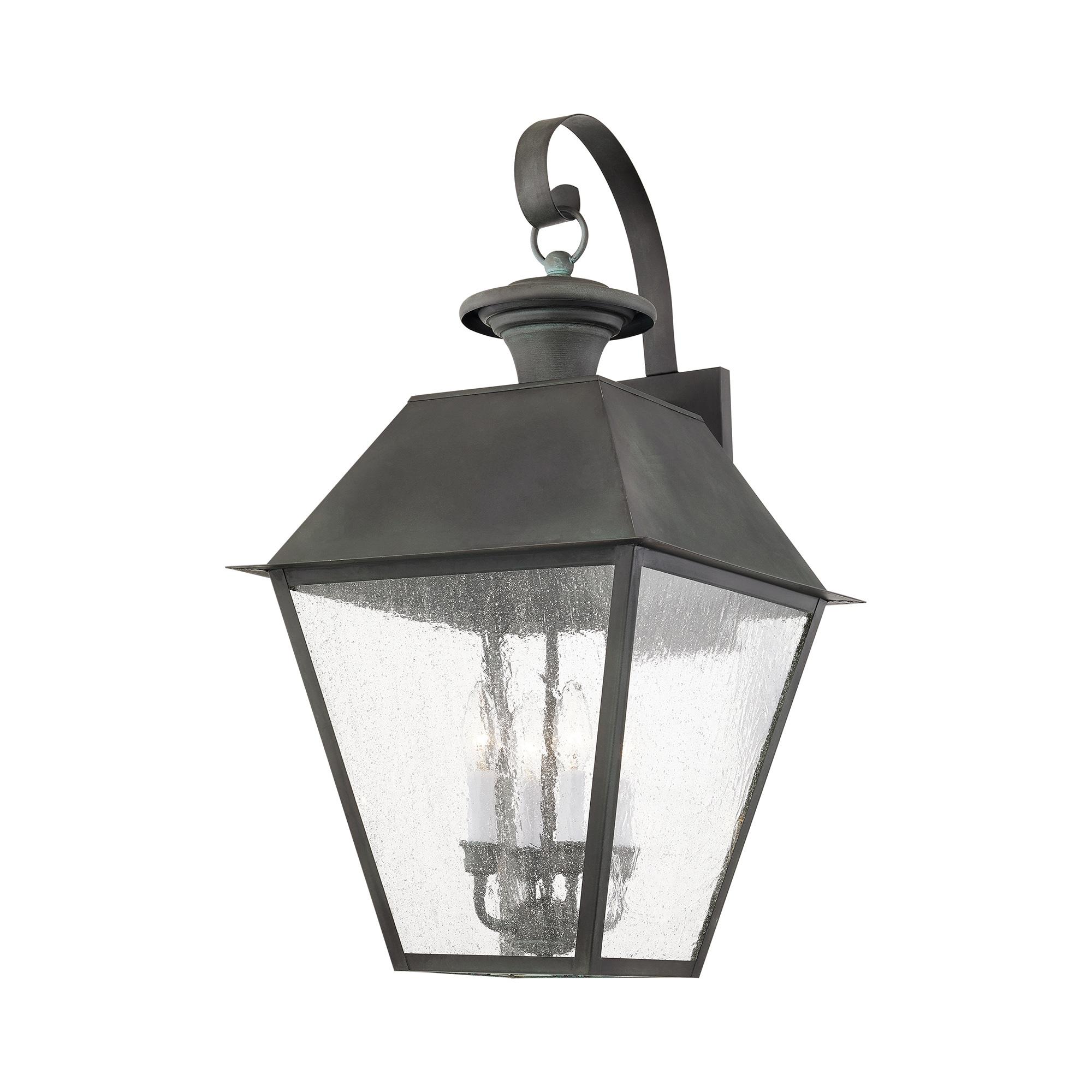 Livex Lighting Mansfield 4 - Light Wall Light in  Charcoal