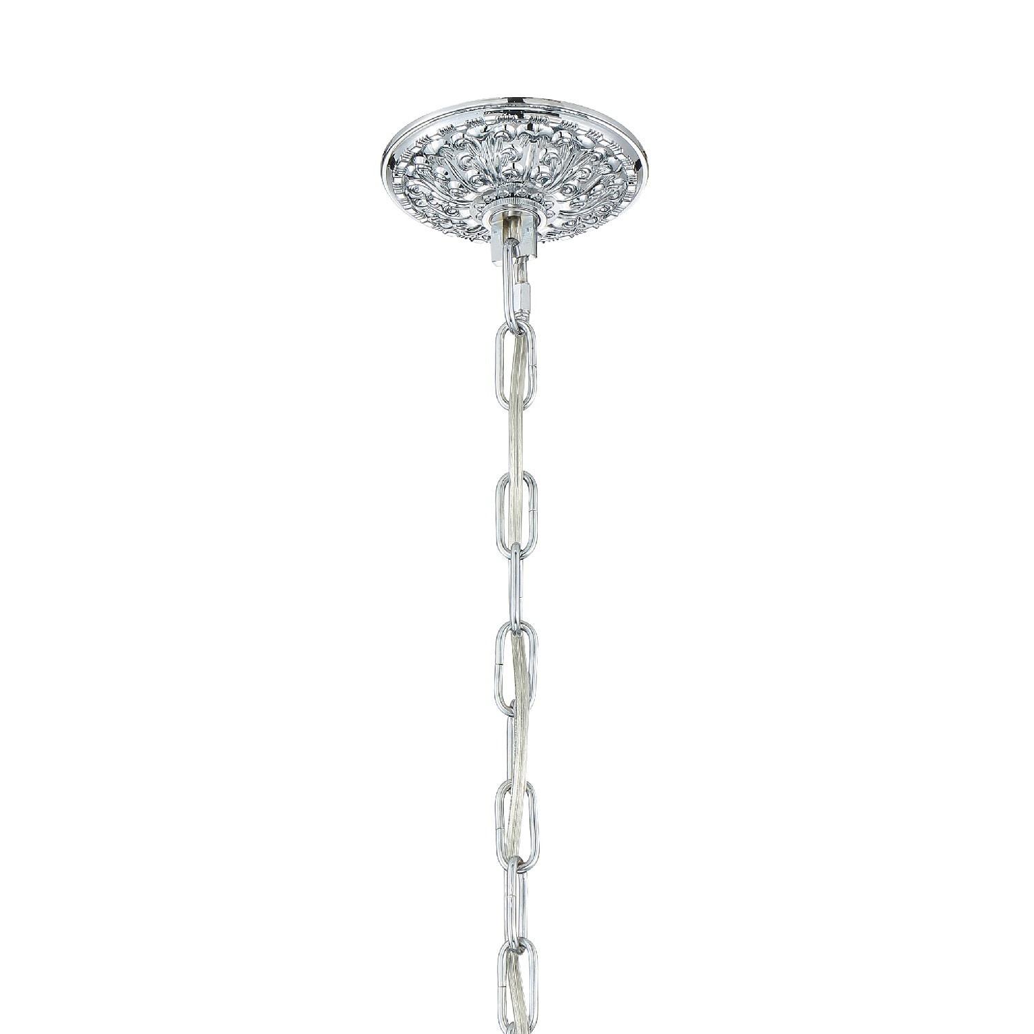 Swarovski Crystal Elegance 5-Light Polished Chrome Chandelier