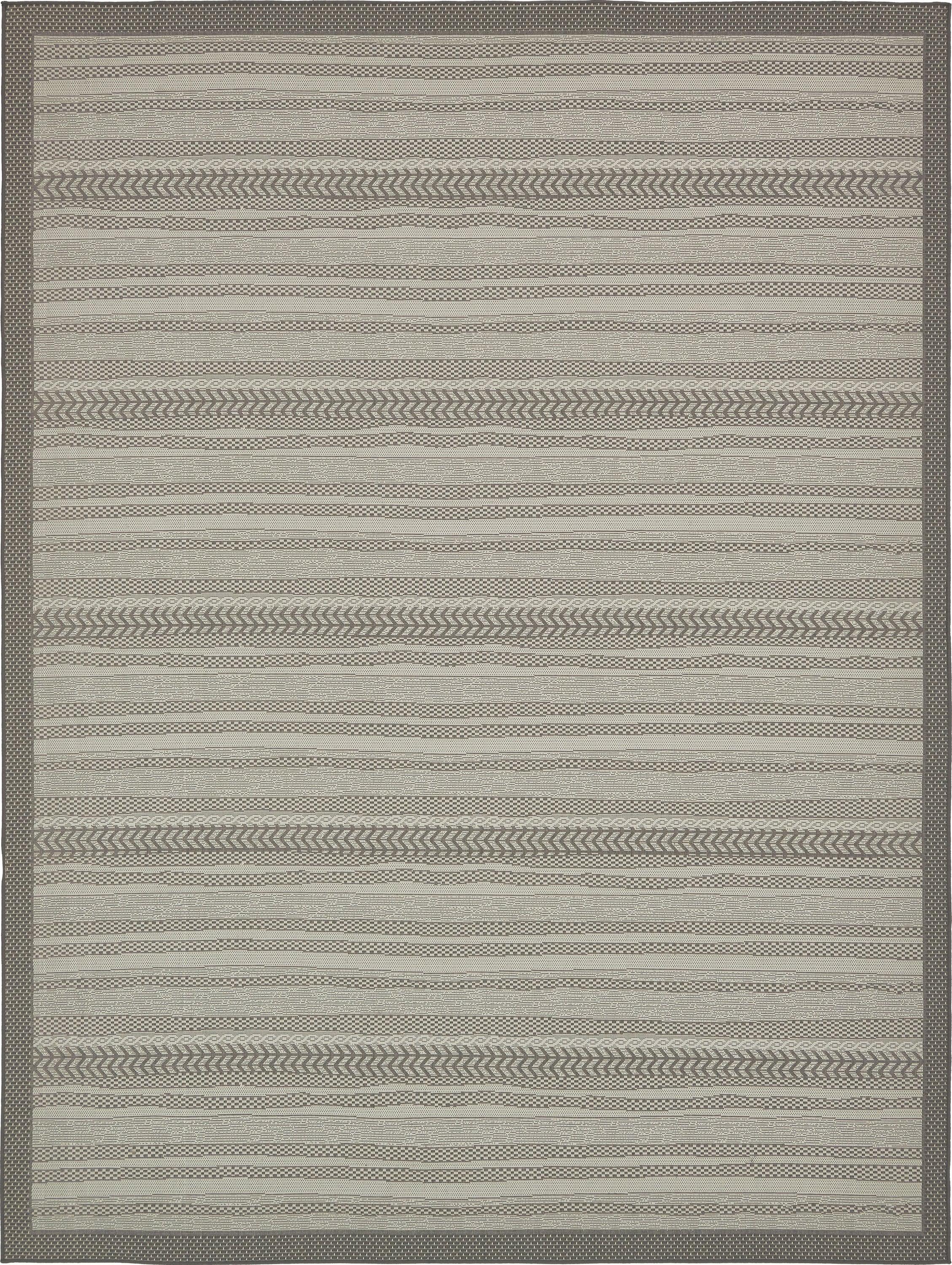 McLellen Striped Indoor / Outdoor Rug