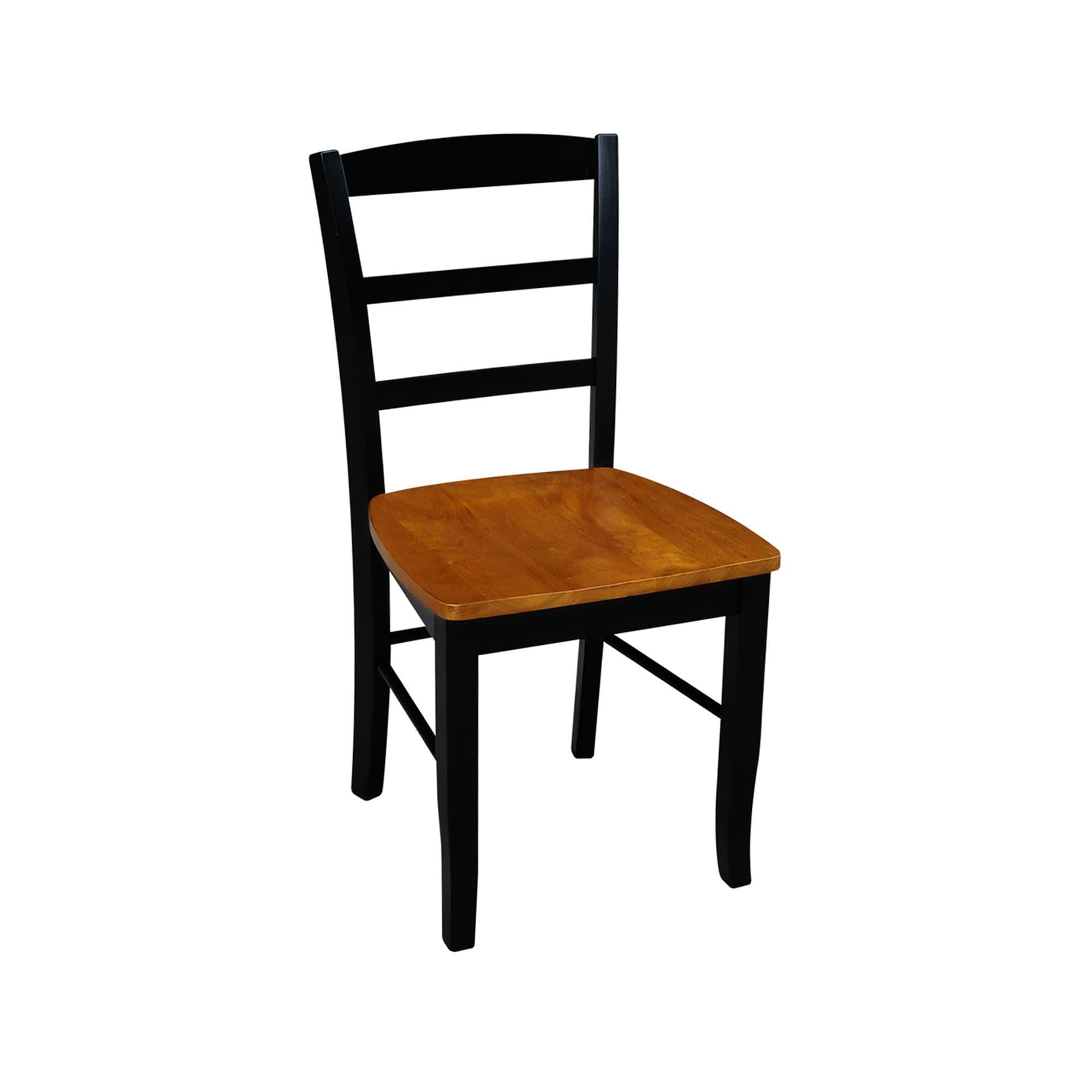 Set of 2 Madrid Ladderback Chairs - International Concepts