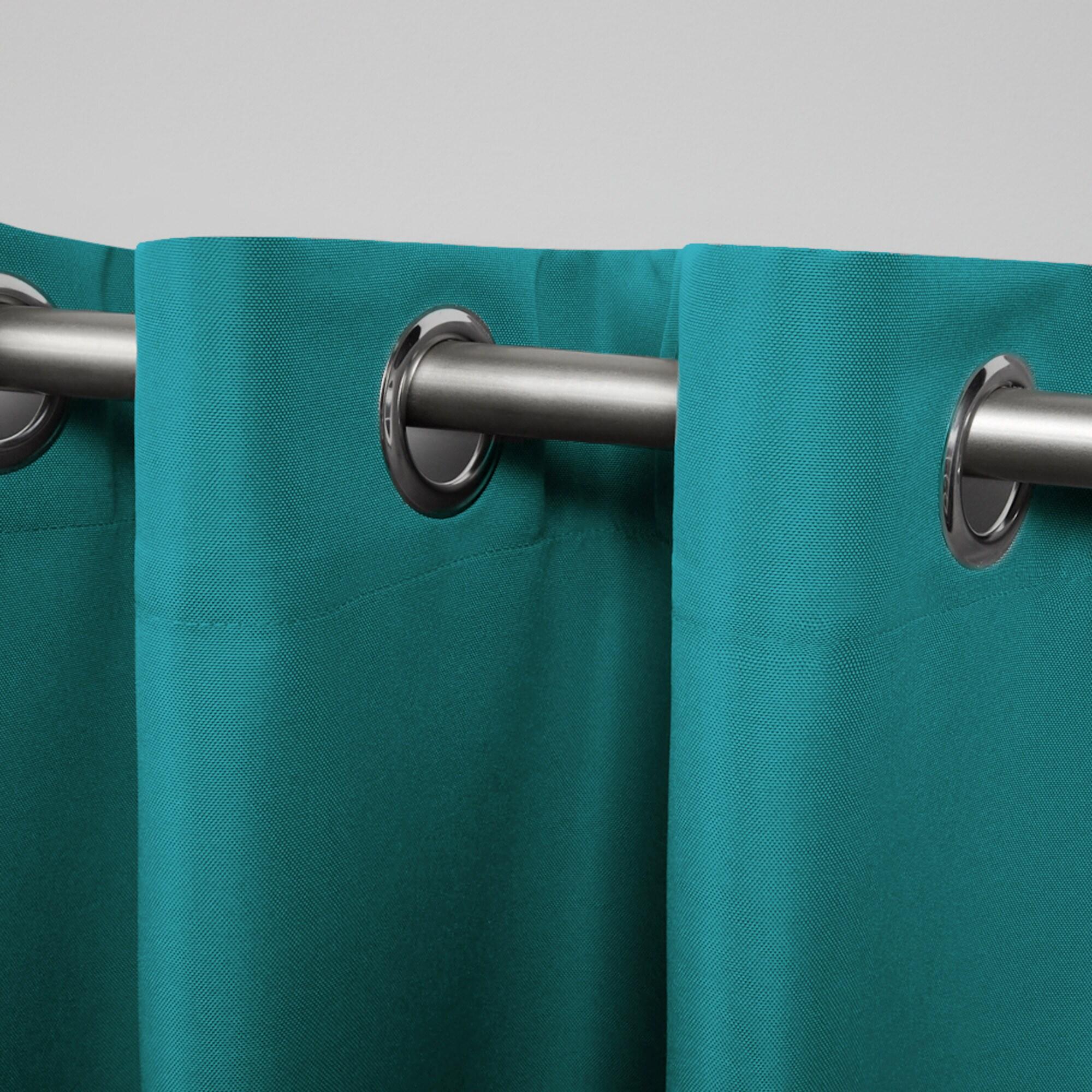 Cabana Solid Heavyweight Indoor Outdoor Curtains