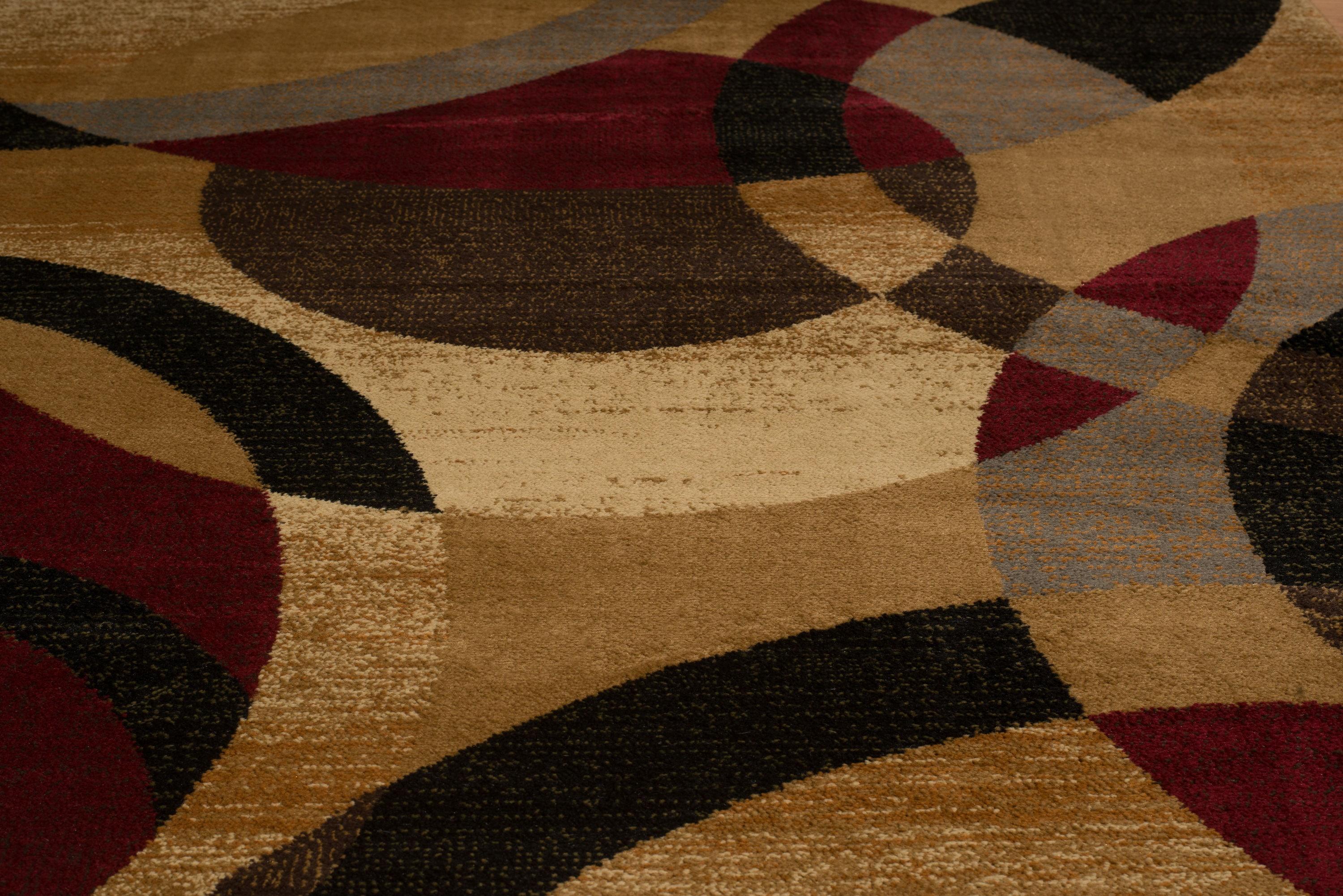 United Weavers Essence Jocelyn Gold Woven Polypropylene Area Rug