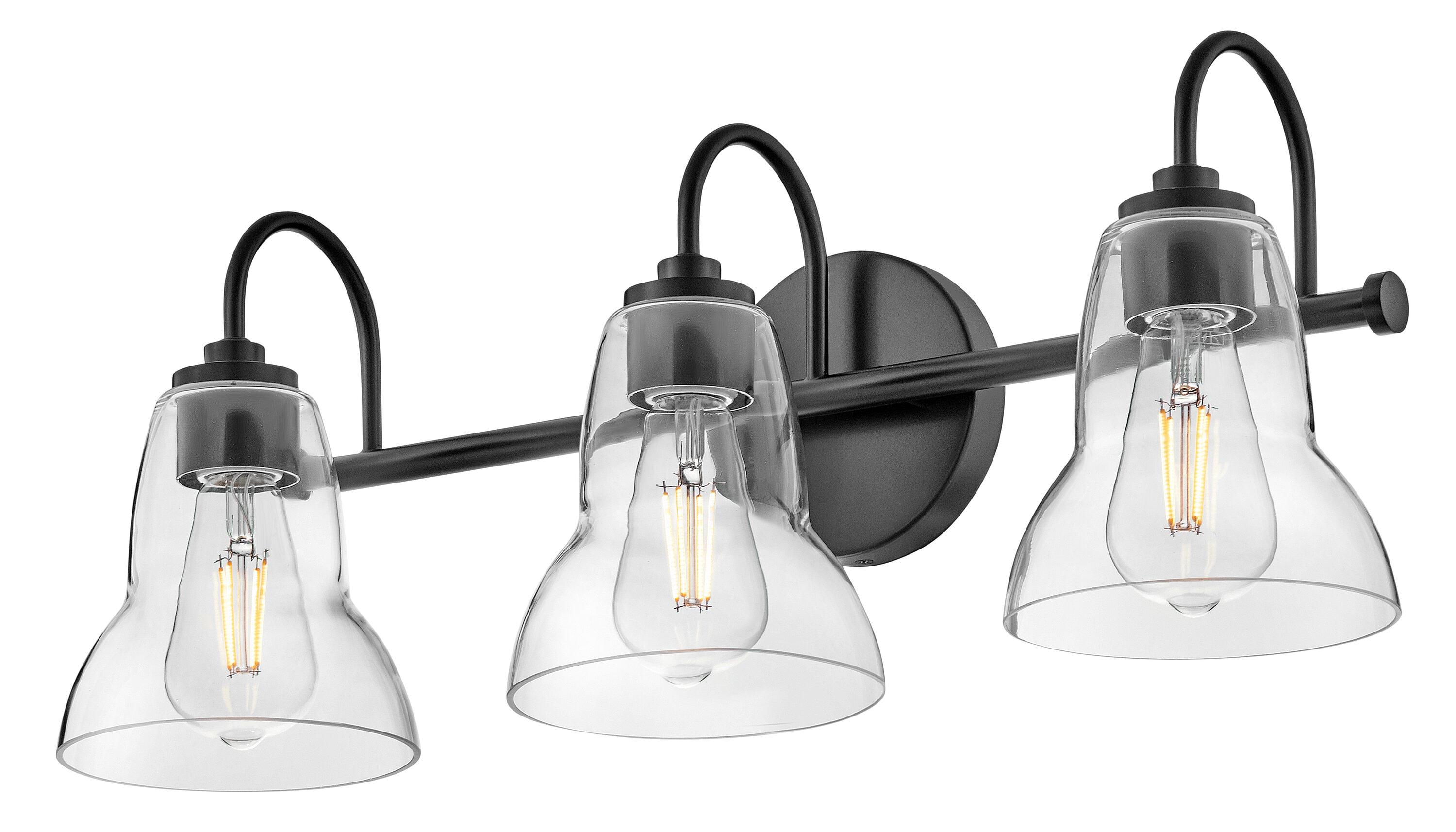 Lark Vera 3 - Light Vanity in Black