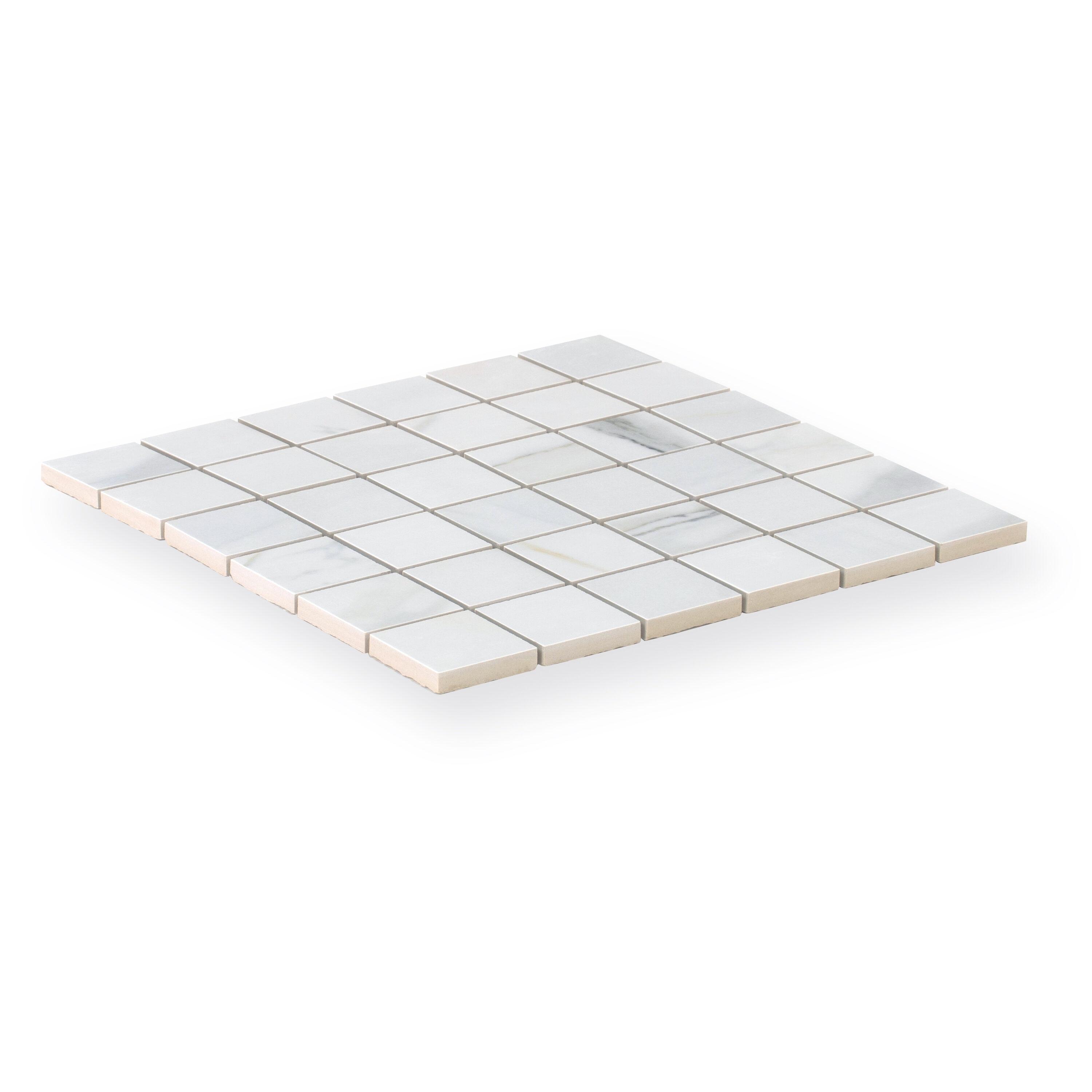 Splendor 11.87'' W x 11.87'' L Porcelain Tile Mosaic Sheet