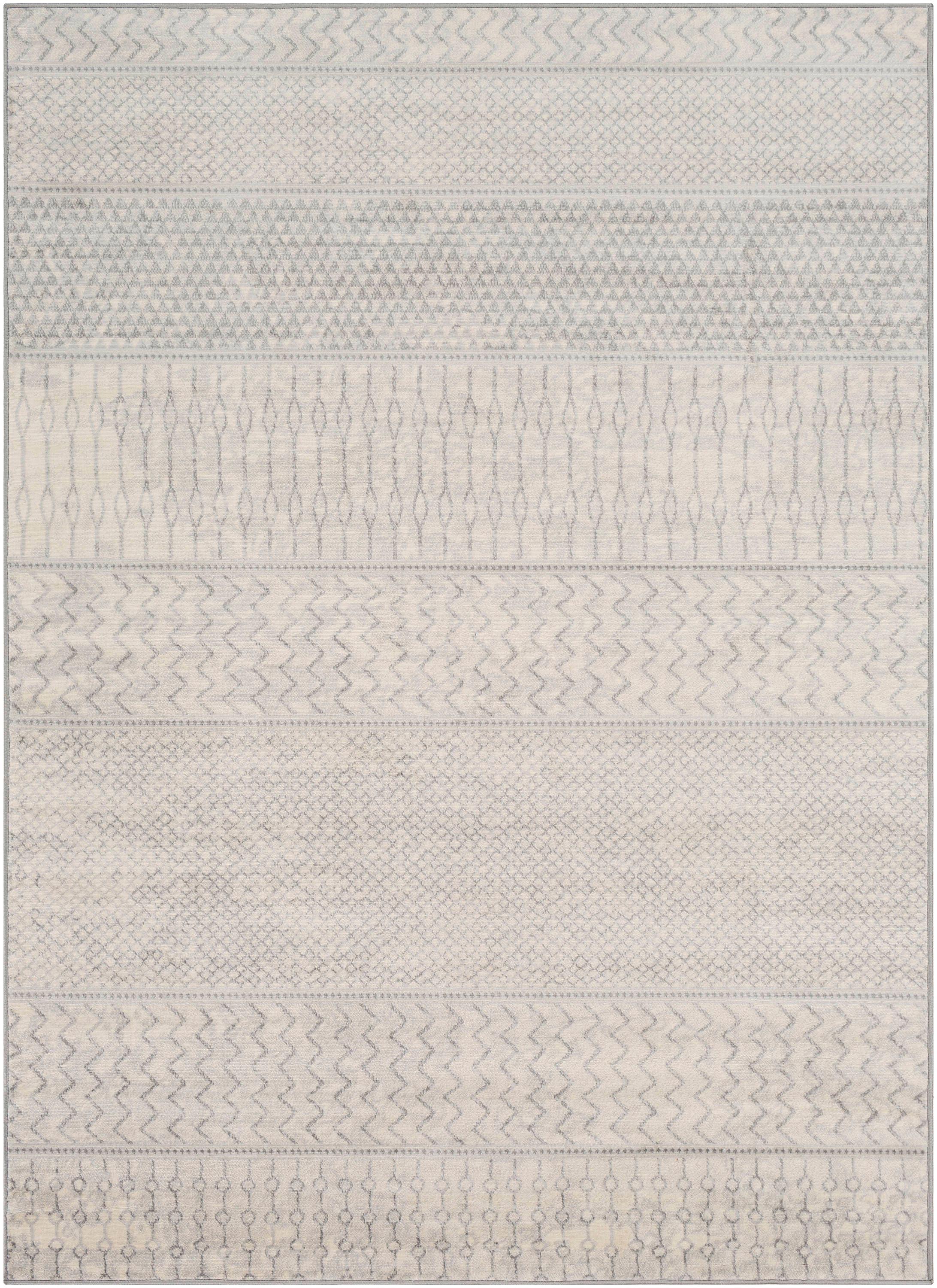 Surya  Monaco Area Rug - Silver Gray - Medium Gray & Cream