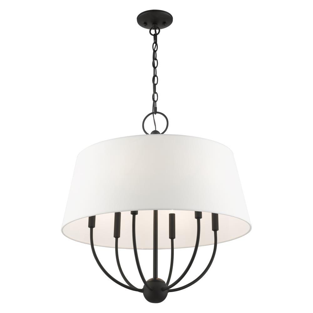 Livex Lighting Ridgecrest 6 - Light Pendant in  Black